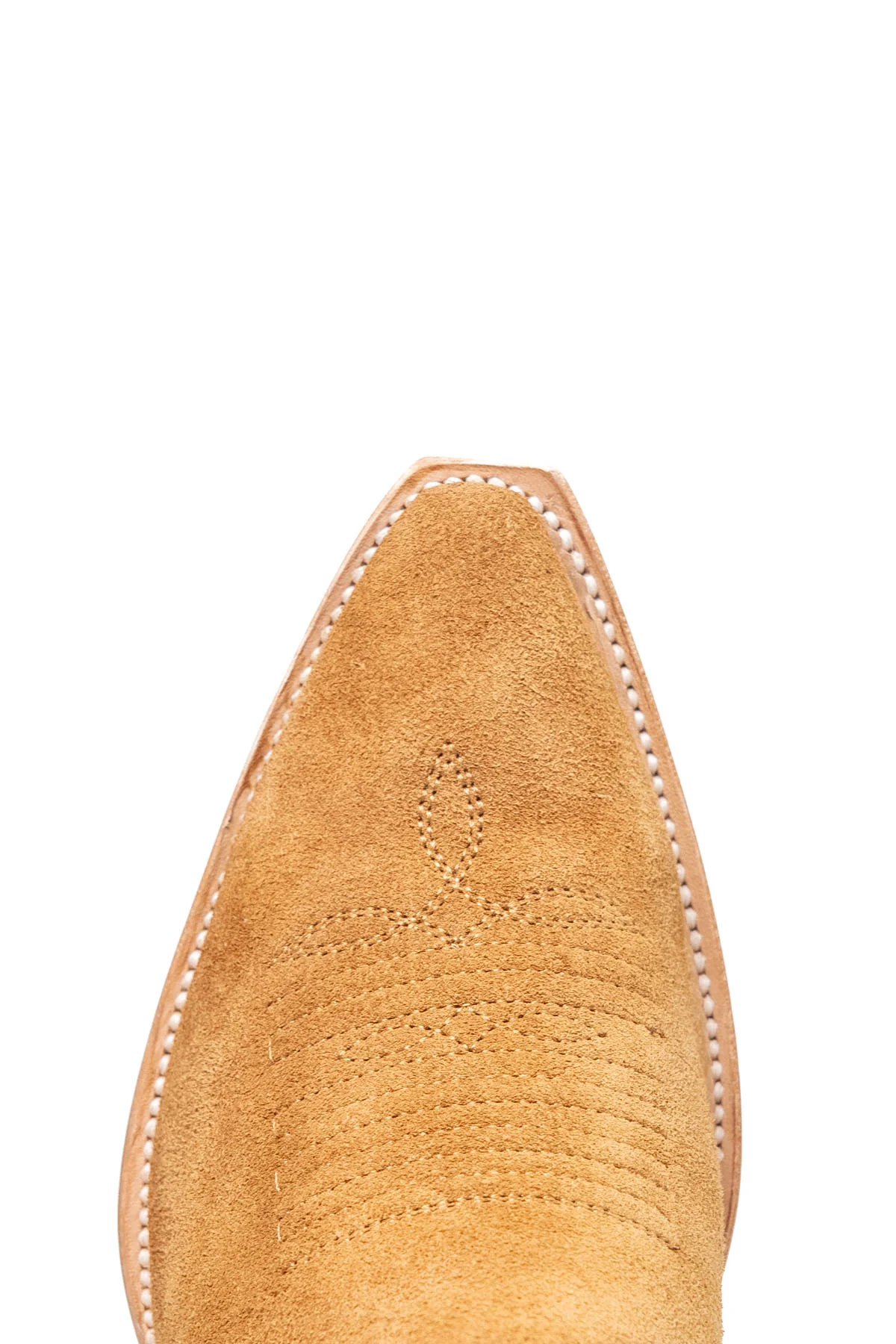 Iris Suede Wide Calf Snip Toe Cowgirl Boot - Image 6