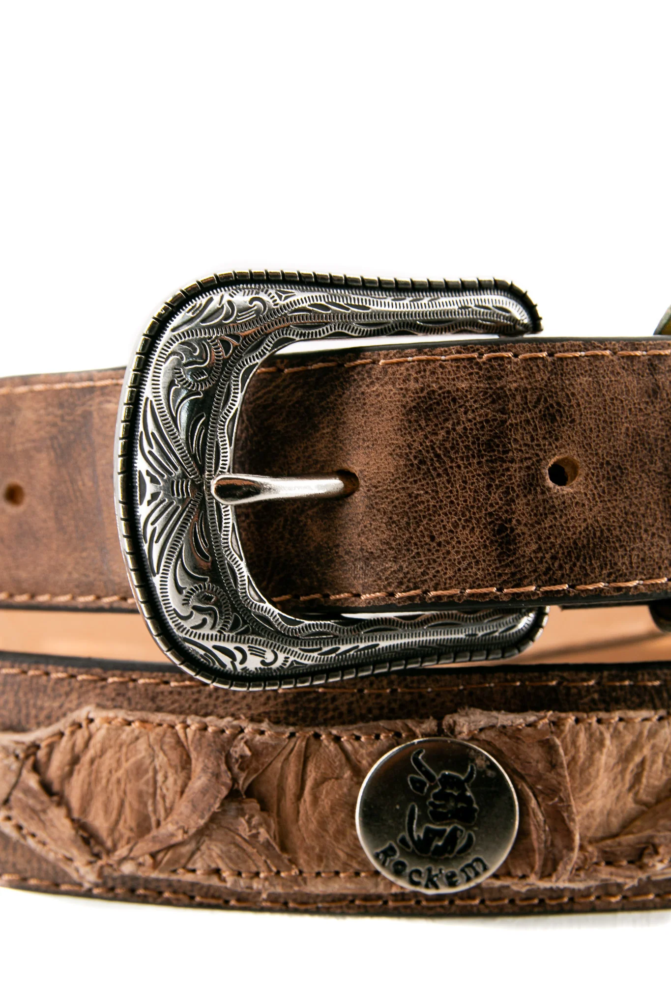 Jackson Exotic Piraruccu Cowboy Belt - Image 3