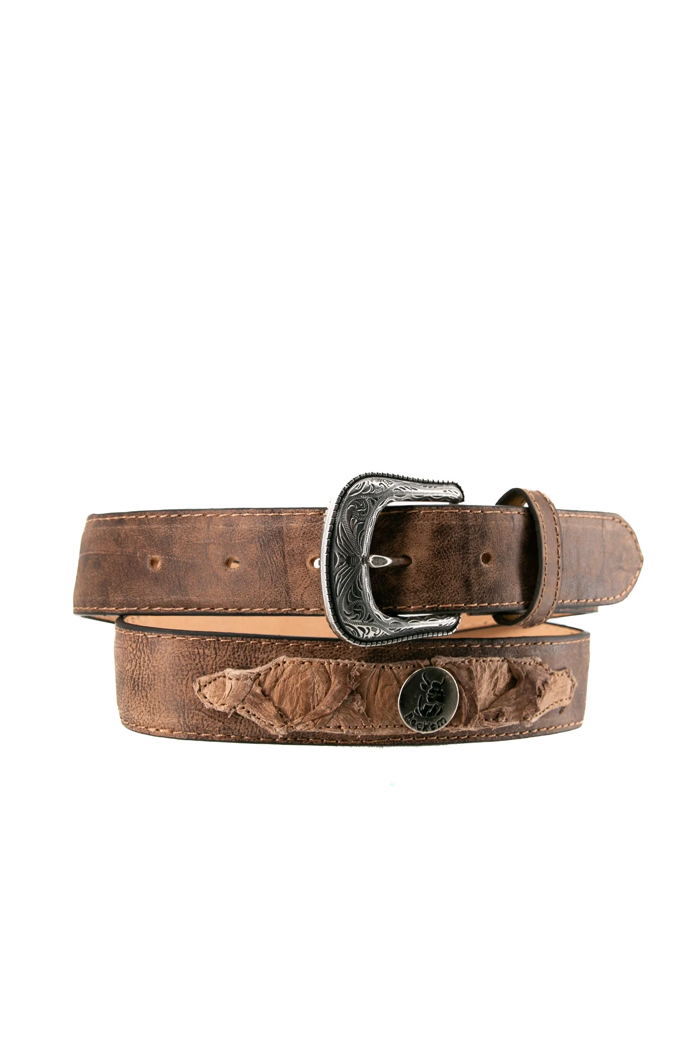Jackson Exotic Piraruccu Cowboy Belt - Image 4