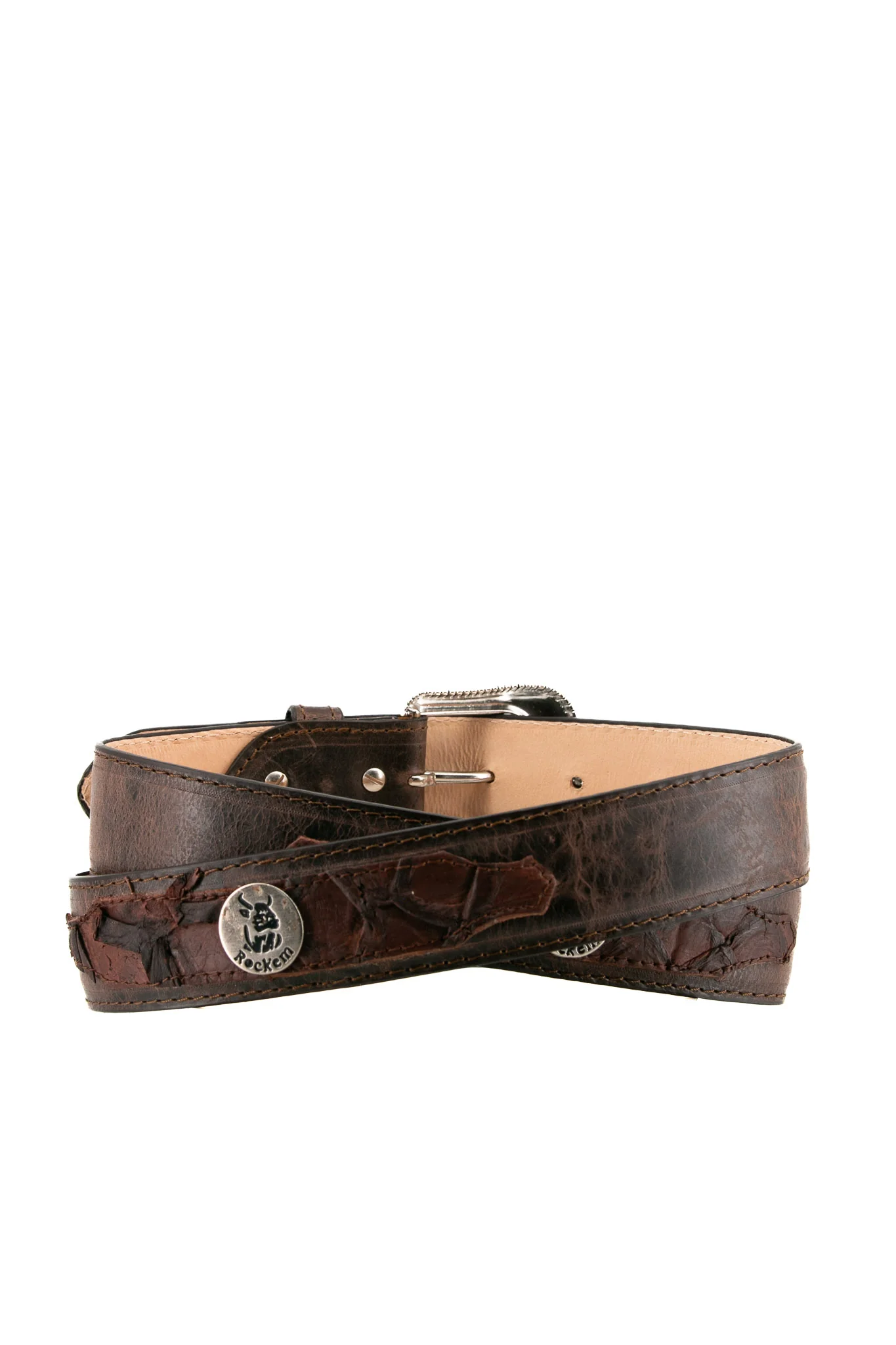 Jackson Exotic Piraruccu Cowboy Belt - Image 6