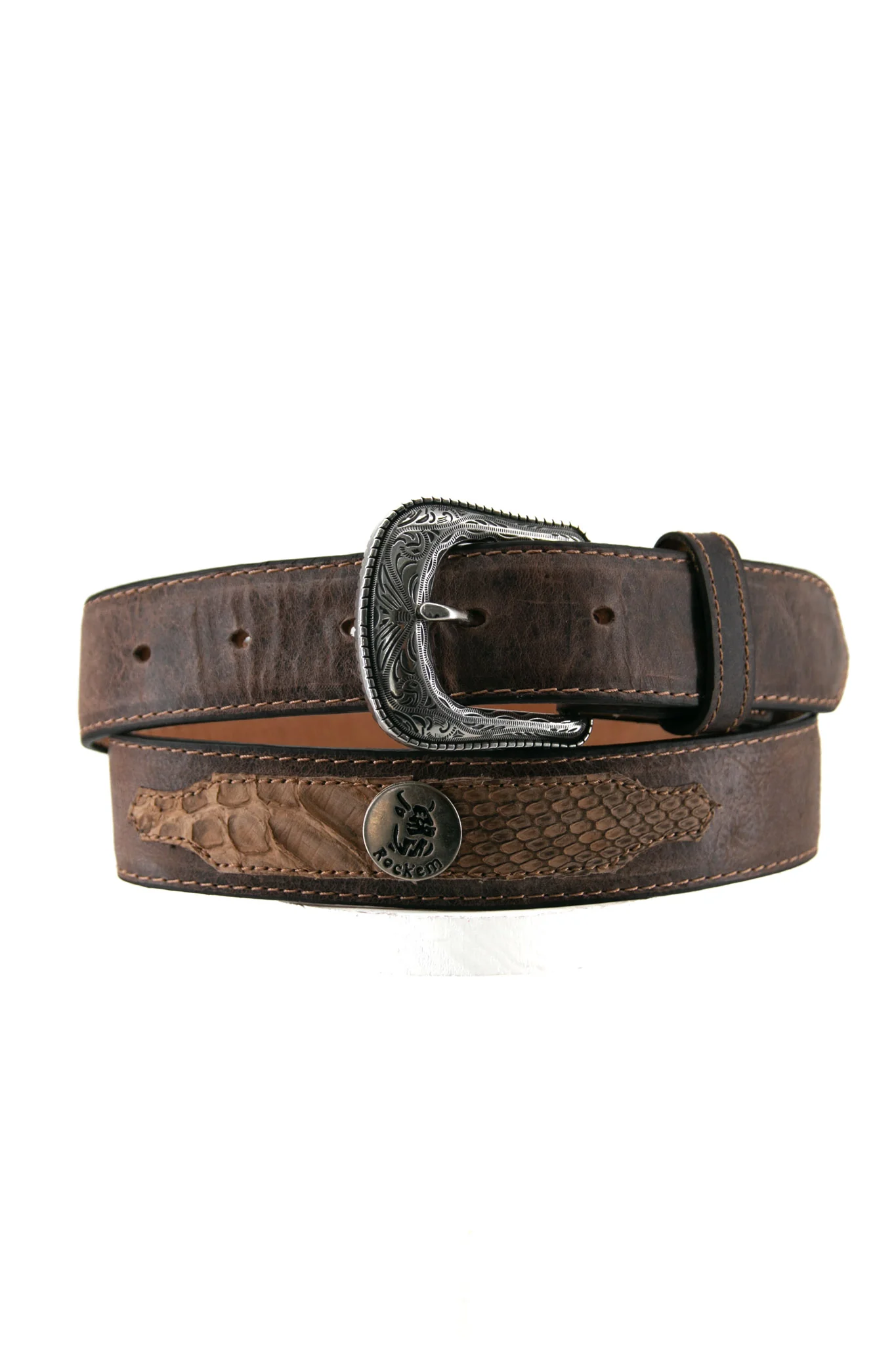 Jackson Exotic Python Cowboy Belt