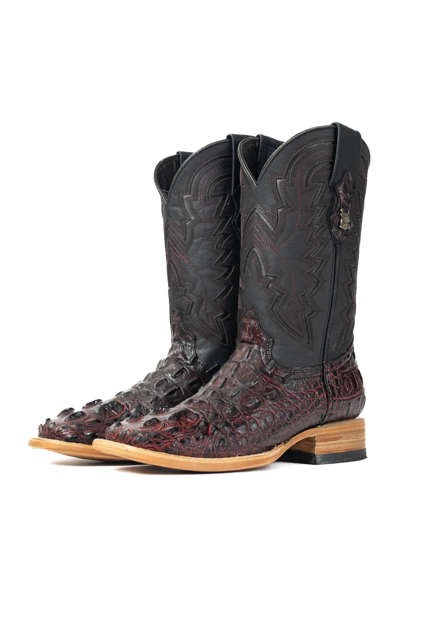 Jameson Caiman Square Toe Cowboy Boot - Image 11