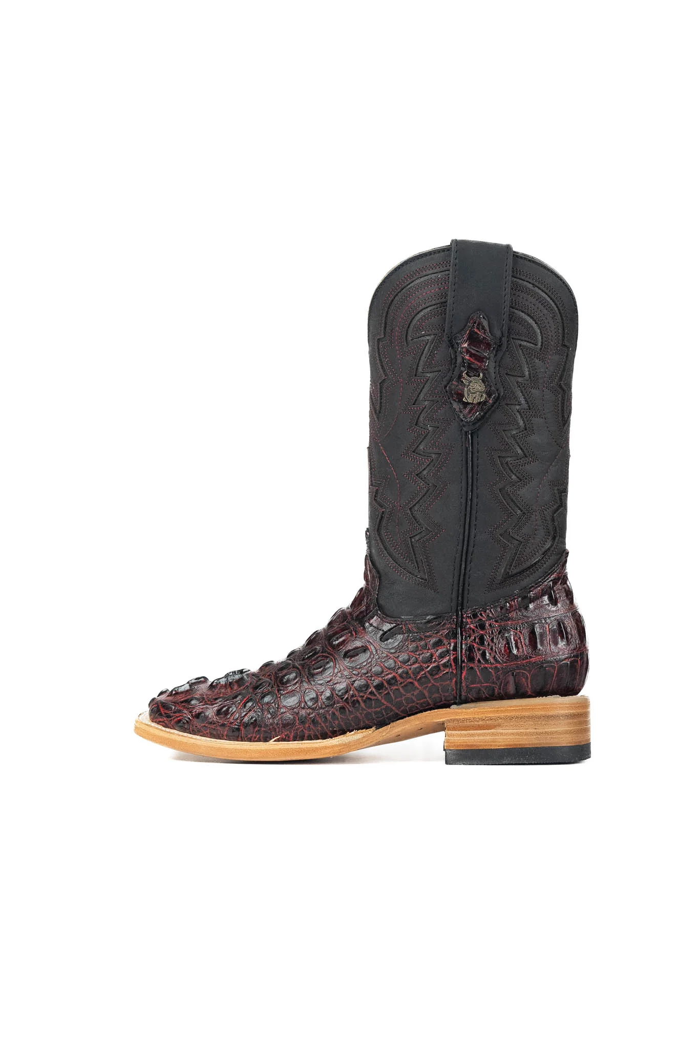 Jameson Caiman Square Toe Cowboy Boot - Image 12