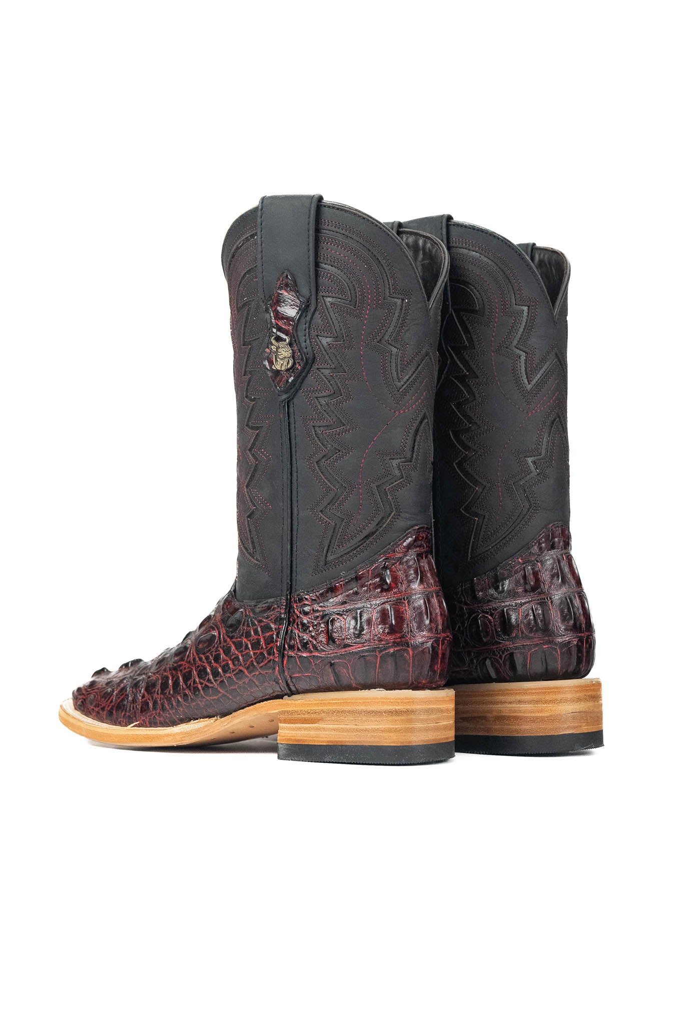 Jameson Caiman Square Toe Cowboy Boot - Image 13
