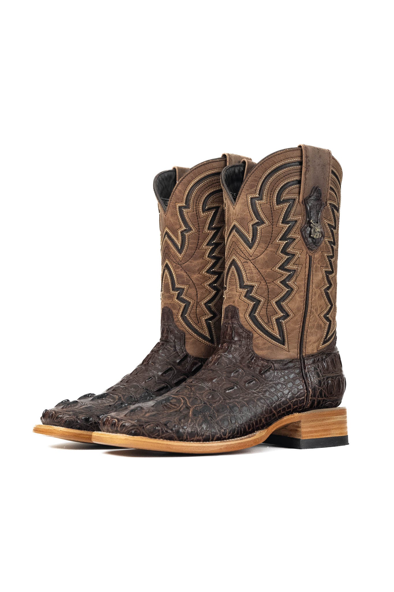 Jameson Caiman Square Toe Cowboy Boot - Image 16