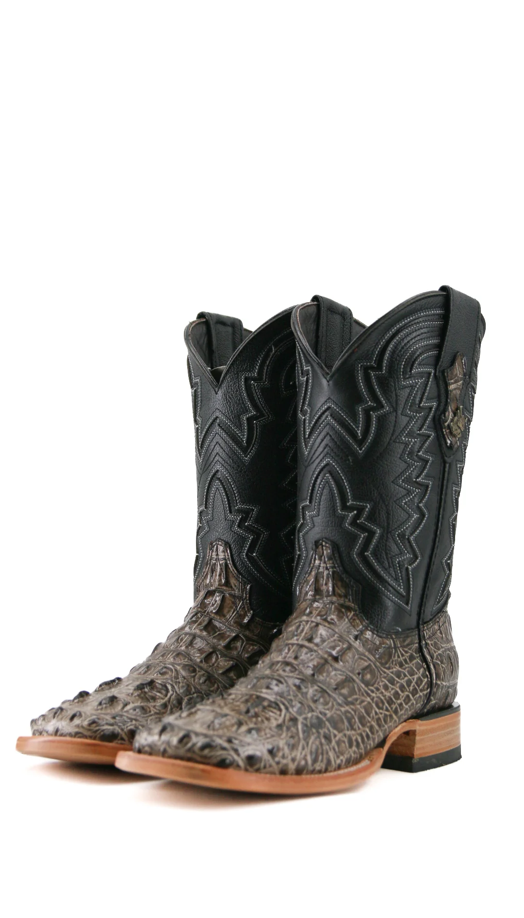 Jameson Caiman Square Toe Cowboy Boot - Image 21