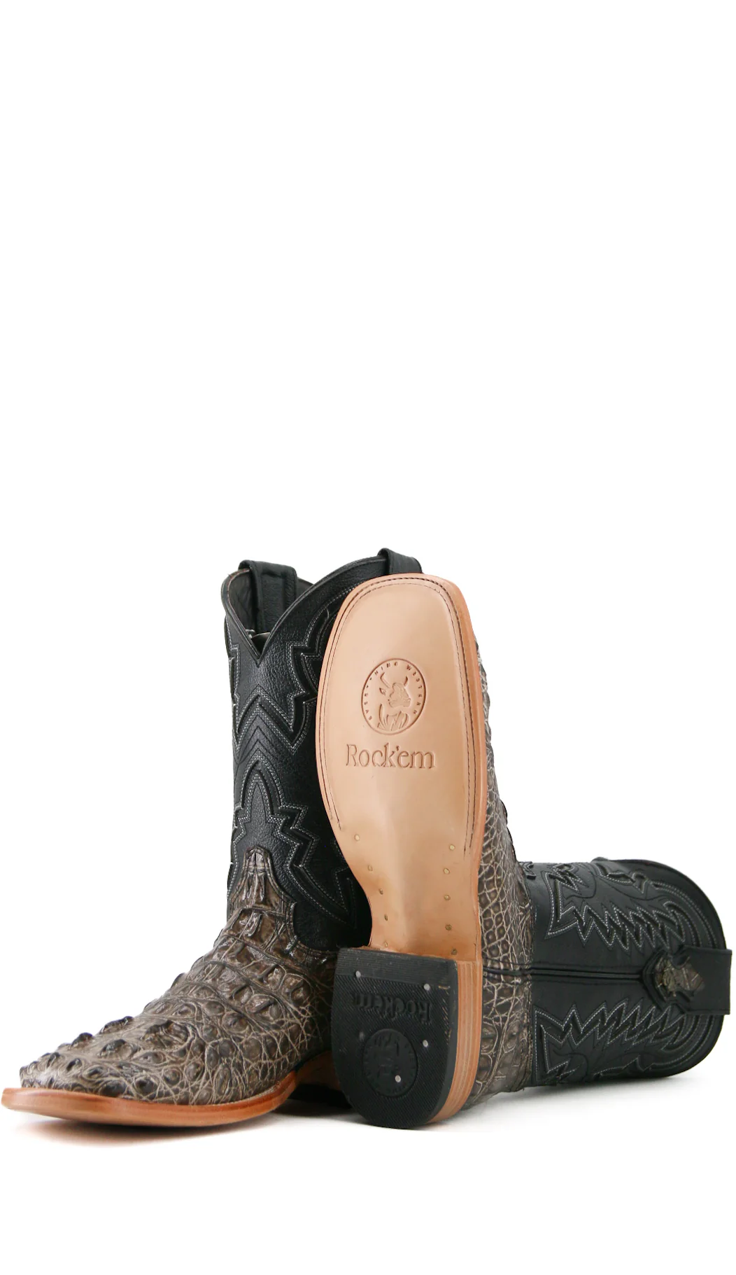 Jameson Caiman Square Toe Cowboy Boot - Image 24