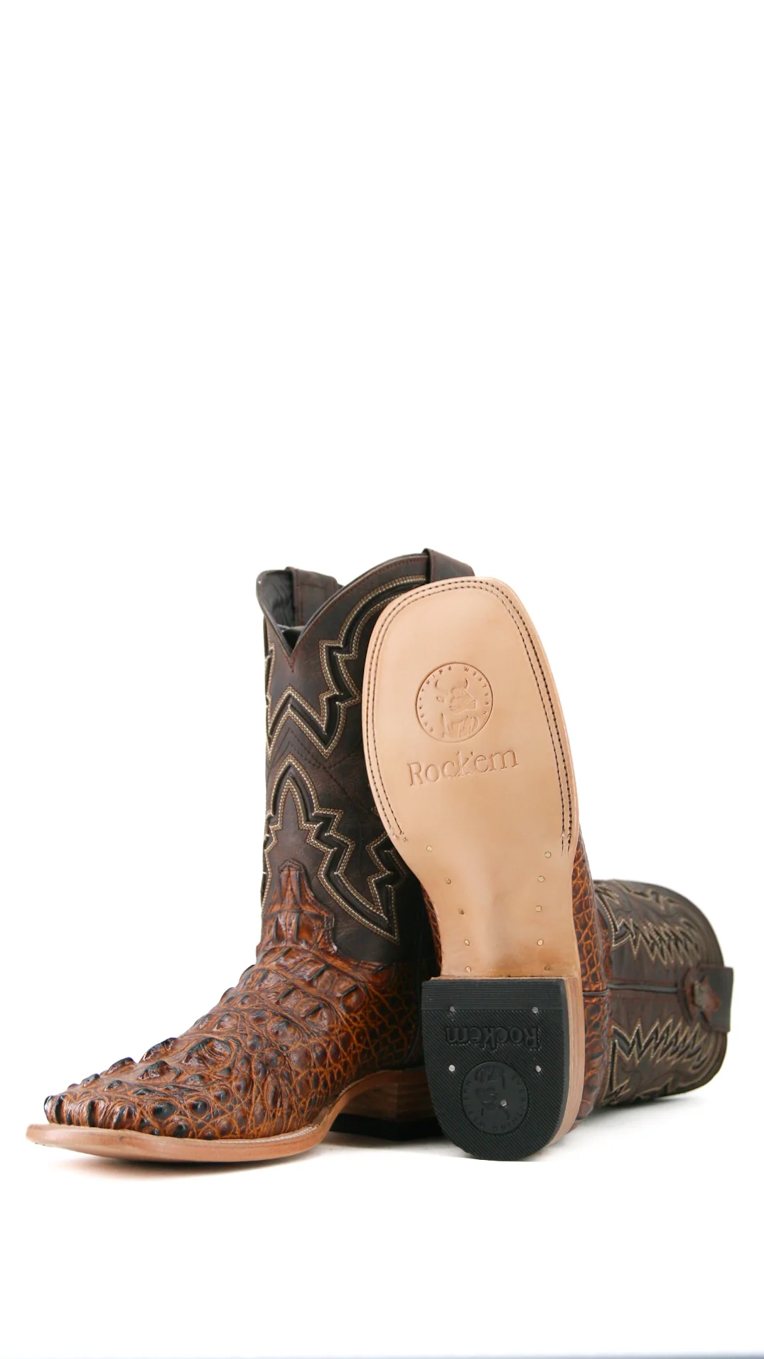 Jameson Caiman Square Toe Cowboy Boot - Image 29