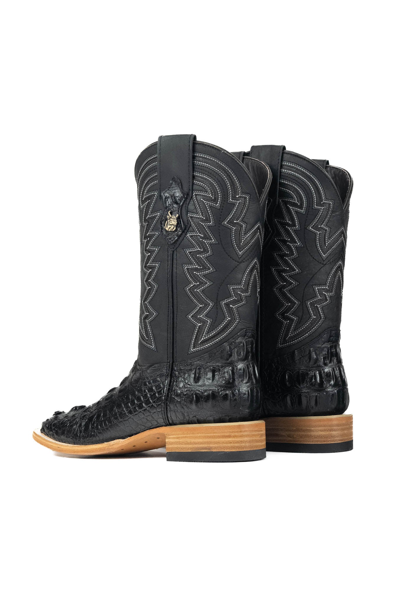 Jameson Caiman Square Toe Cowboy Boot - Image 3
