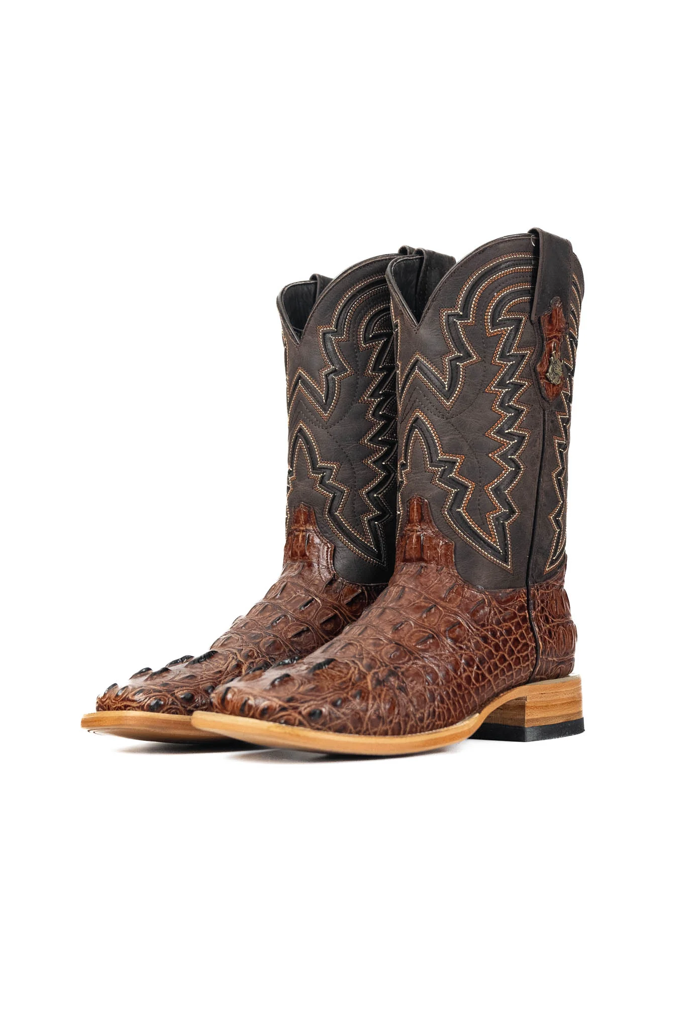 Jameson Caiman Square Toe Cowboy Boot - Image 6