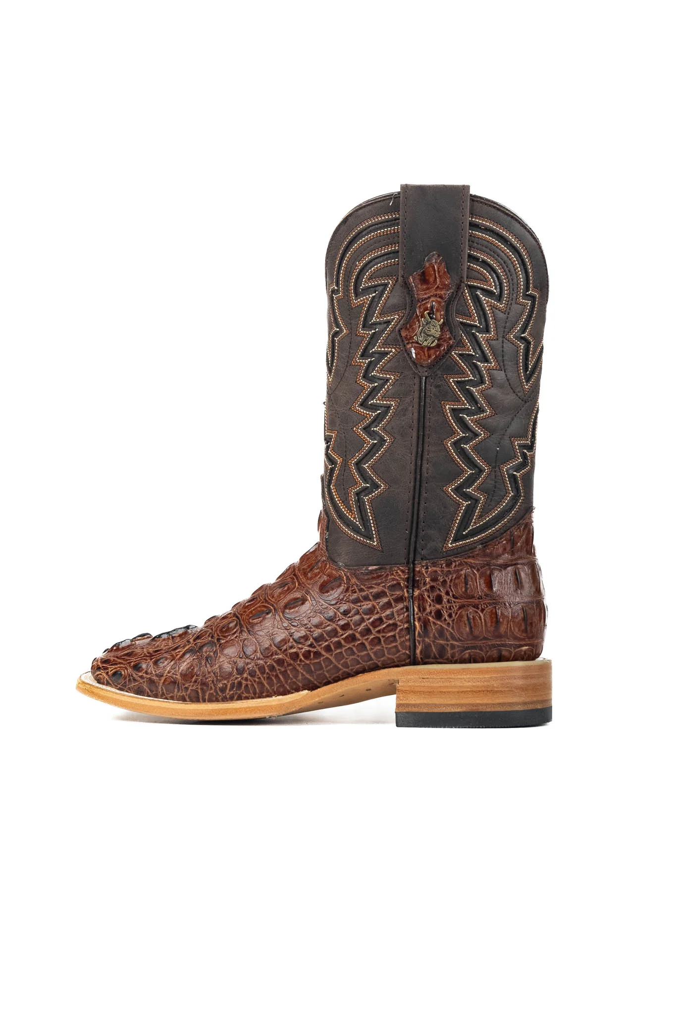 Jameson Caiman Square Toe Cowboy Boot - Image 7