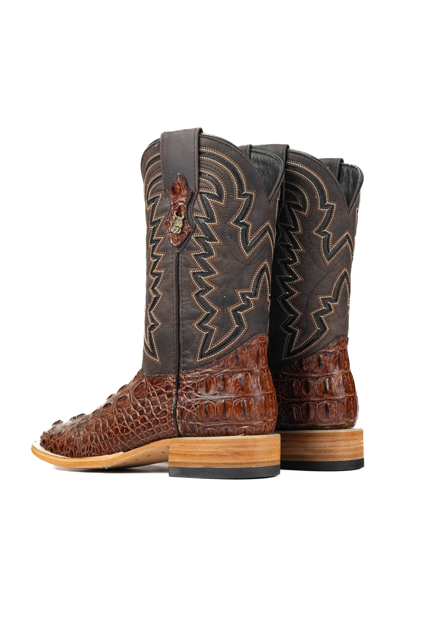 Jameson Caiman Square Toe Cowboy Boot - Image 8