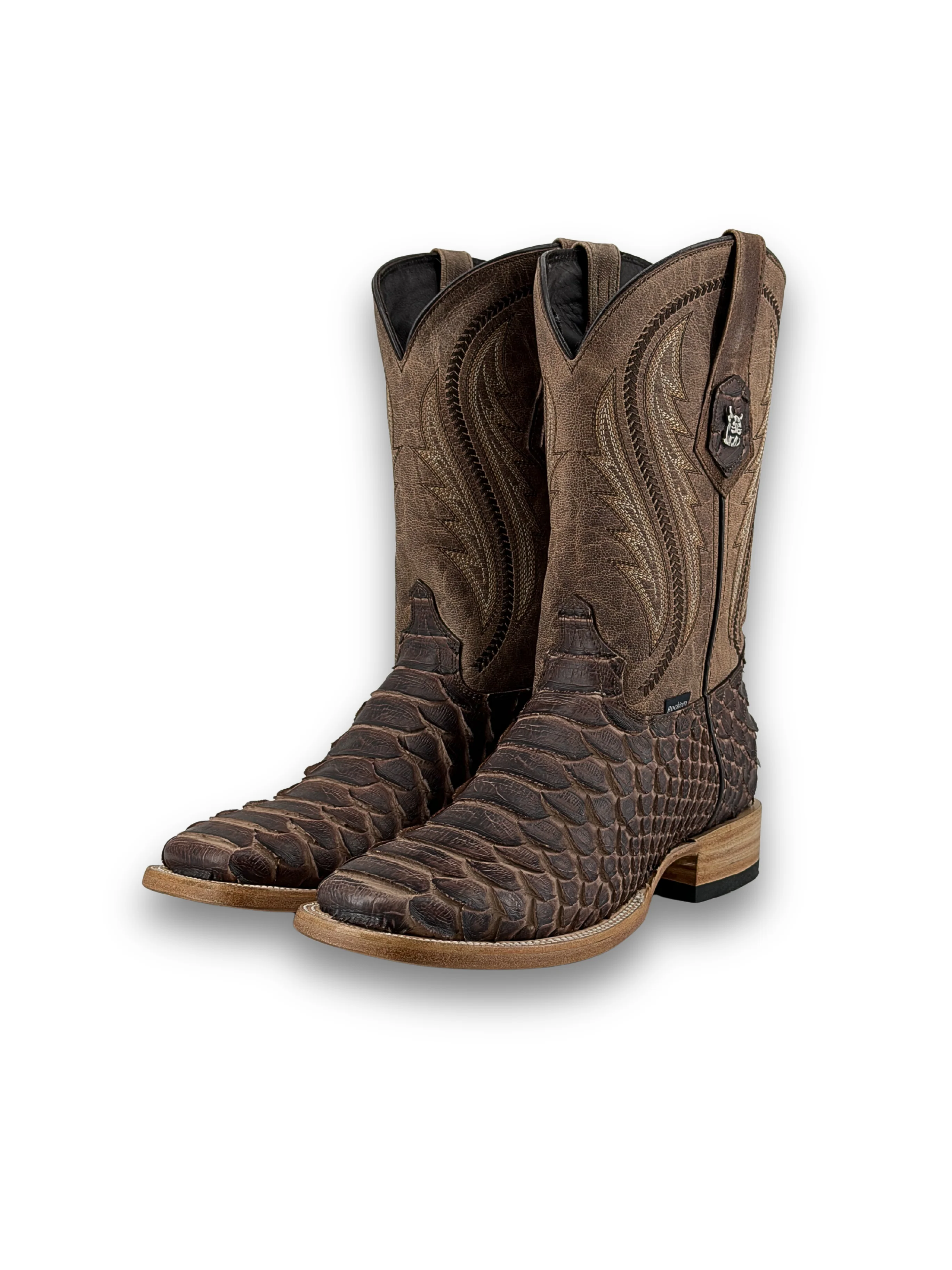 Jaxon Shelby Python Square Toe Cowboy Boot