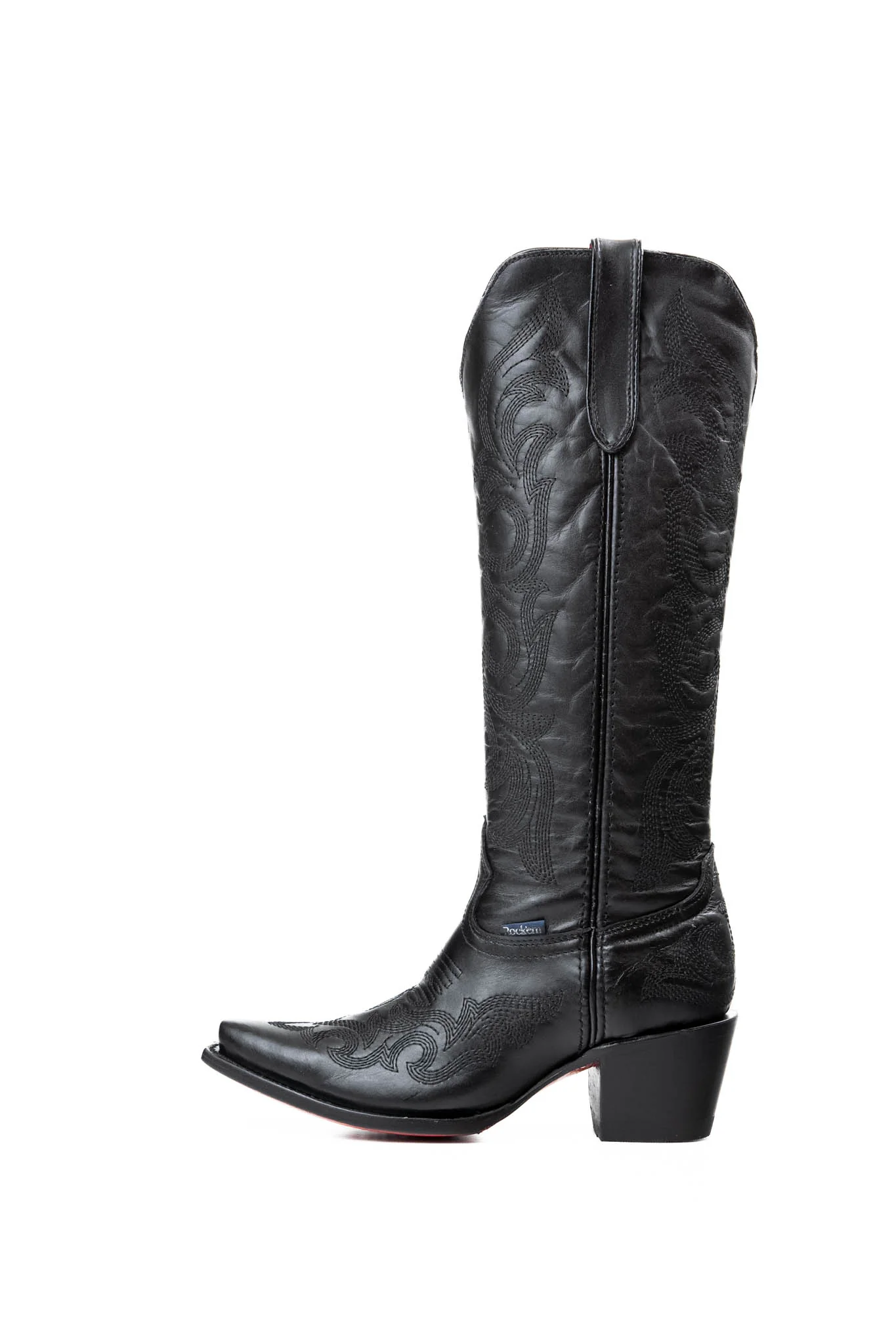 Jenny Tall Red Bottom Snip Toe Cowgirl Boot - Image 4