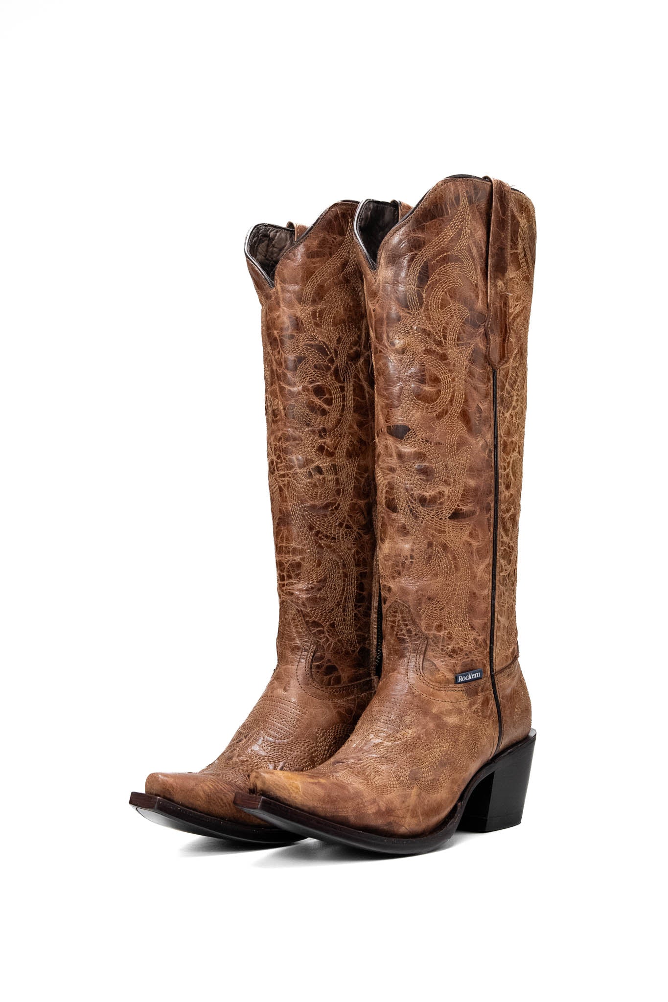 Jenny Tall Snip Toe Cowgirl Boot - Image 12
