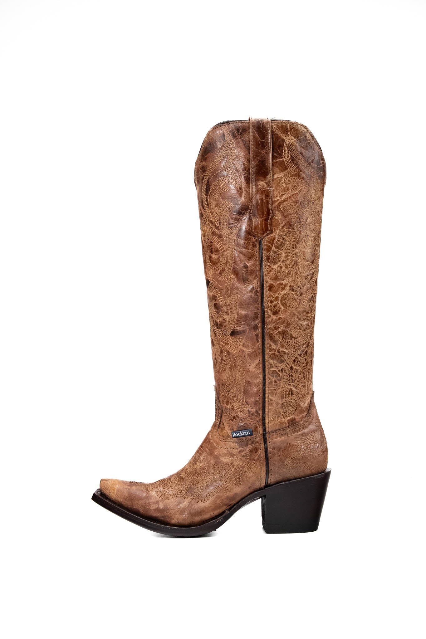 Jenny Tall Snip Toe Cowgirl Boot - Image 13