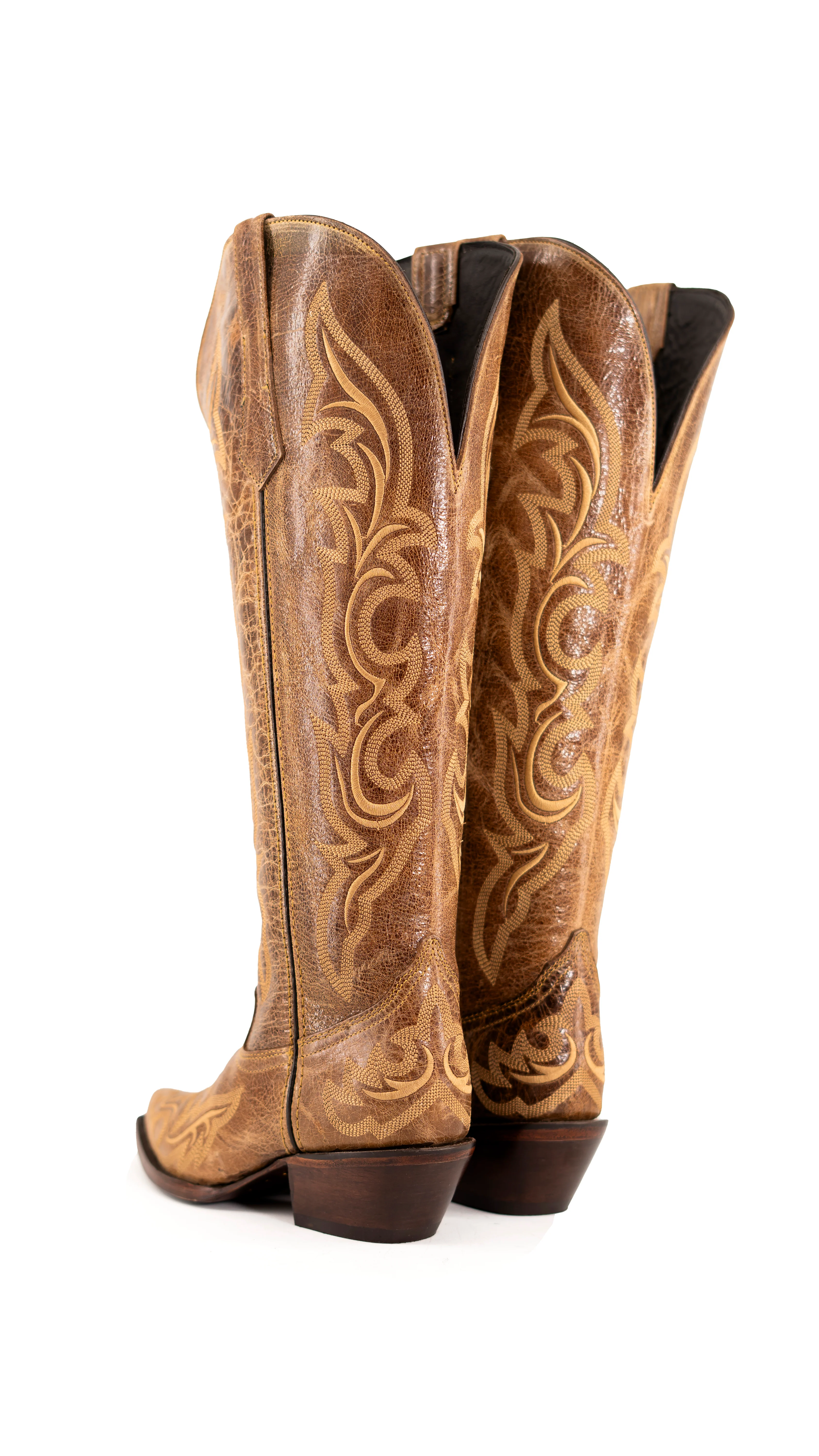 Jenny Tall Wide Calf Snip Toe Cowgirl Boot - Image 13