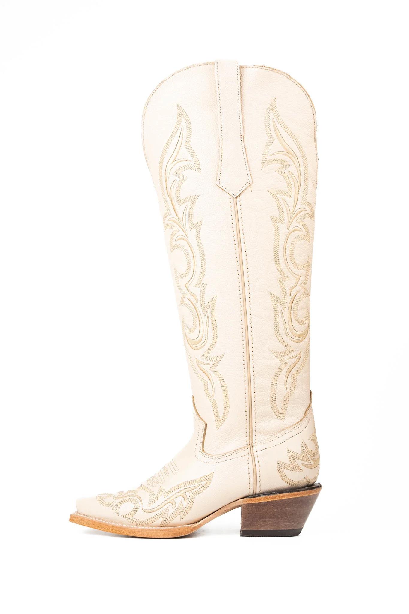 Jenny Tall Wide Calf Snip Toe Cowgirl Boot - Image 7