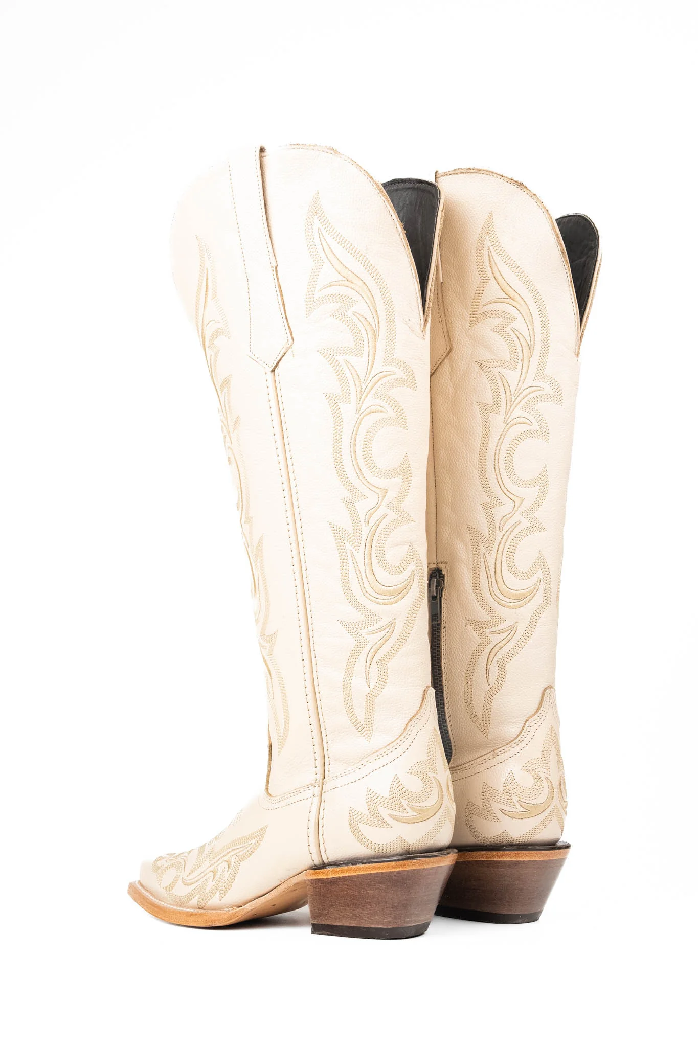 Jenny Tall Wide Calf Snip Toe Cowgirl Boot - Image 8