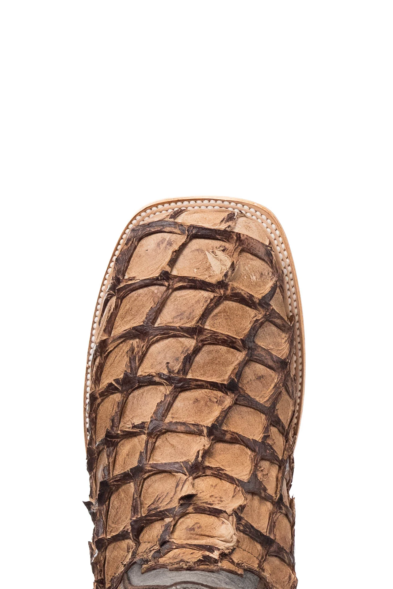 Jones Exotic Pirarucu Square Toe Cowboy Boot - Image 11