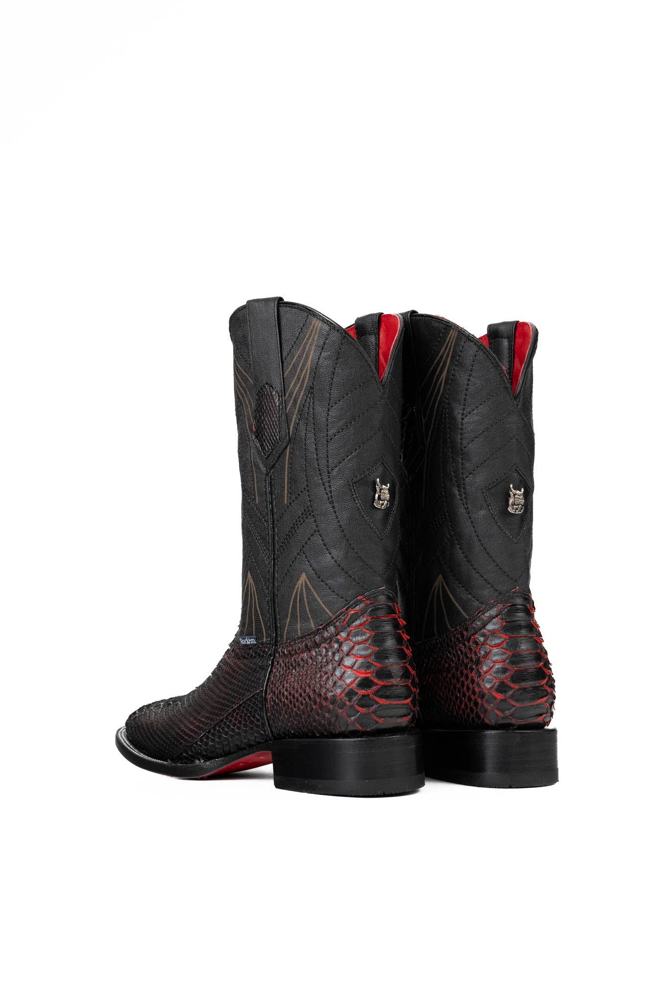 Dylan Python Square Toe Cowboy Boot - Image 3