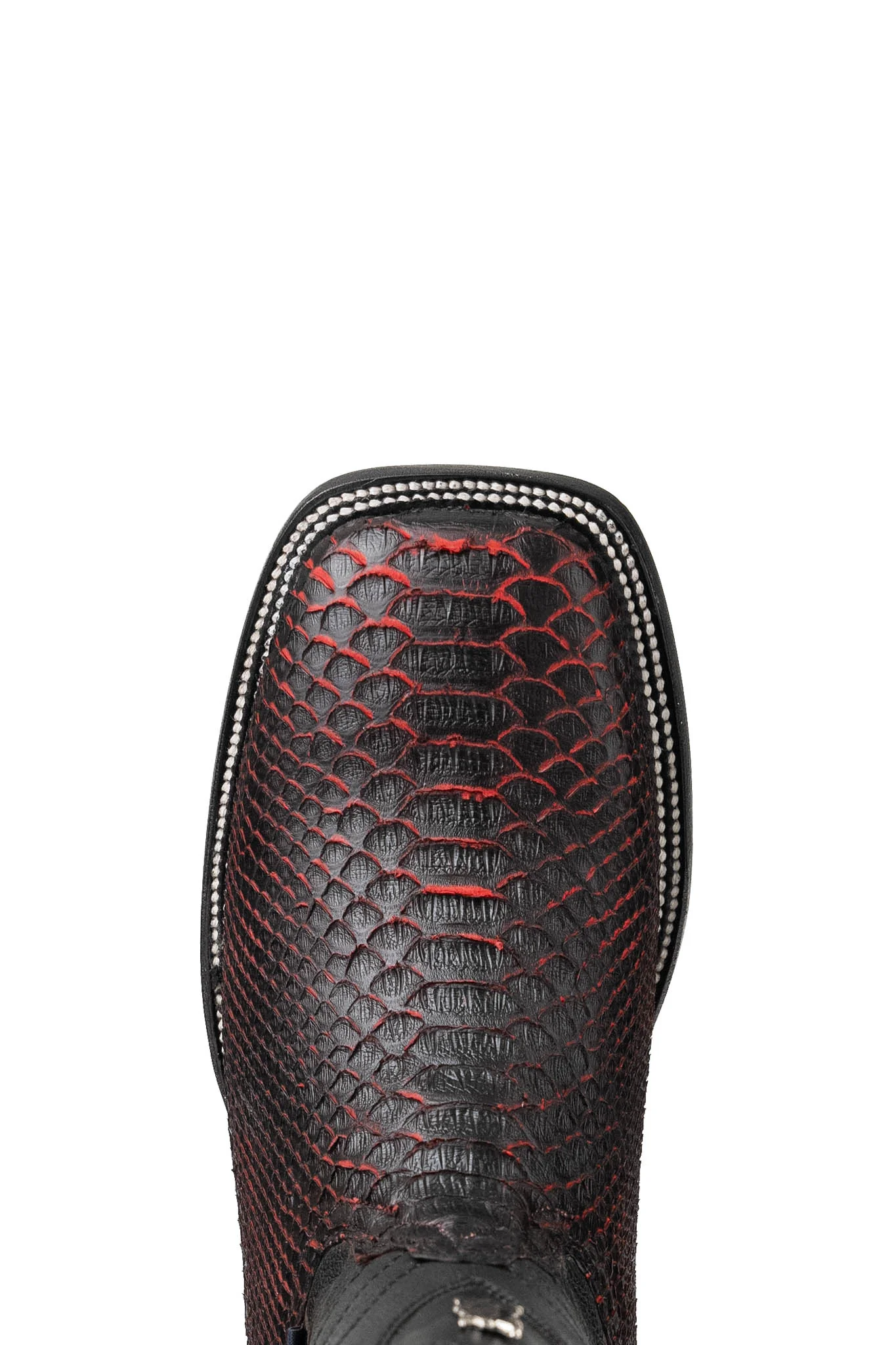 Dylan Python Square Toe Cowboy Boot - Image 5