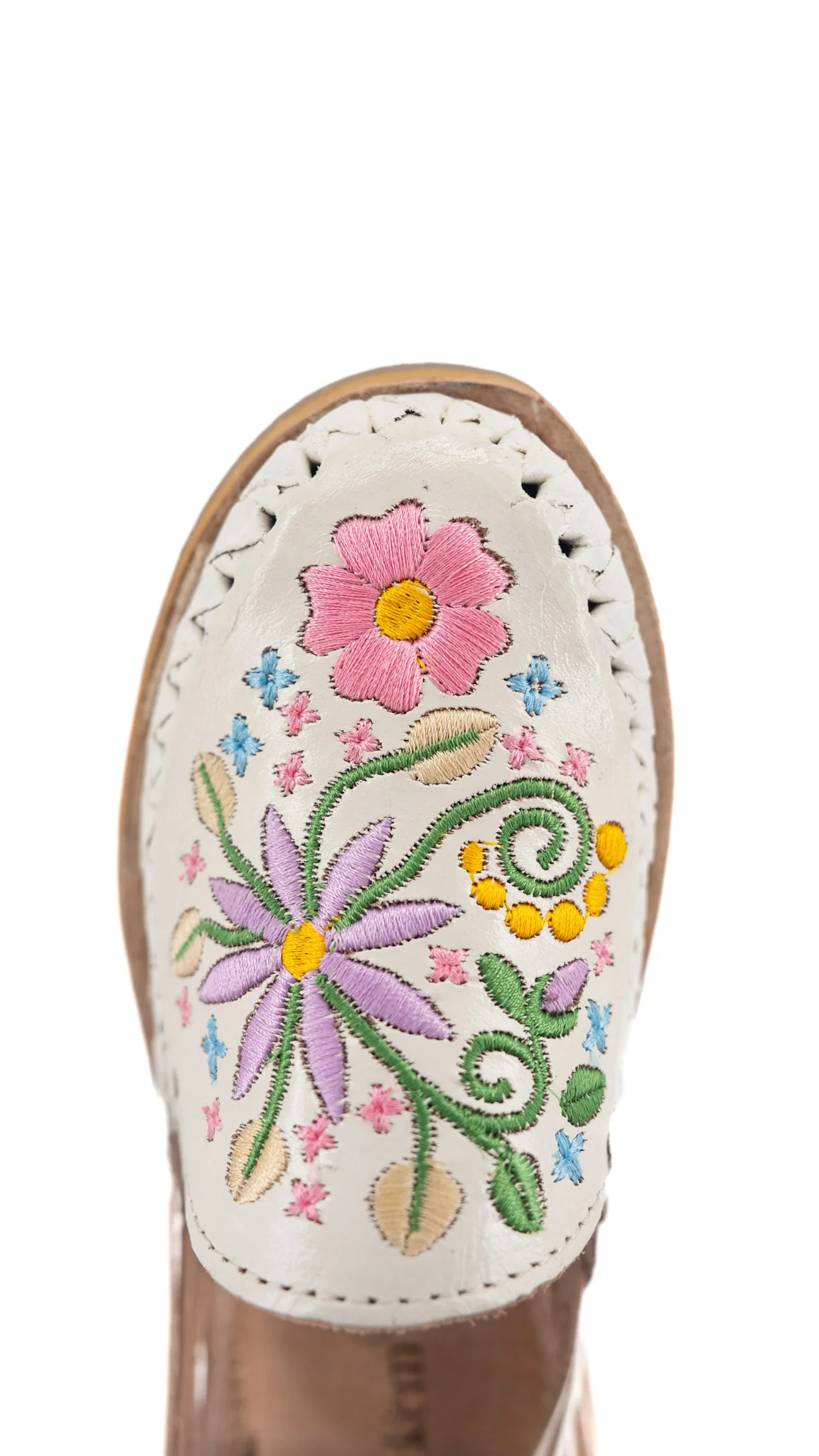 Julia Leather Rose Shoe Huarache - Image 3