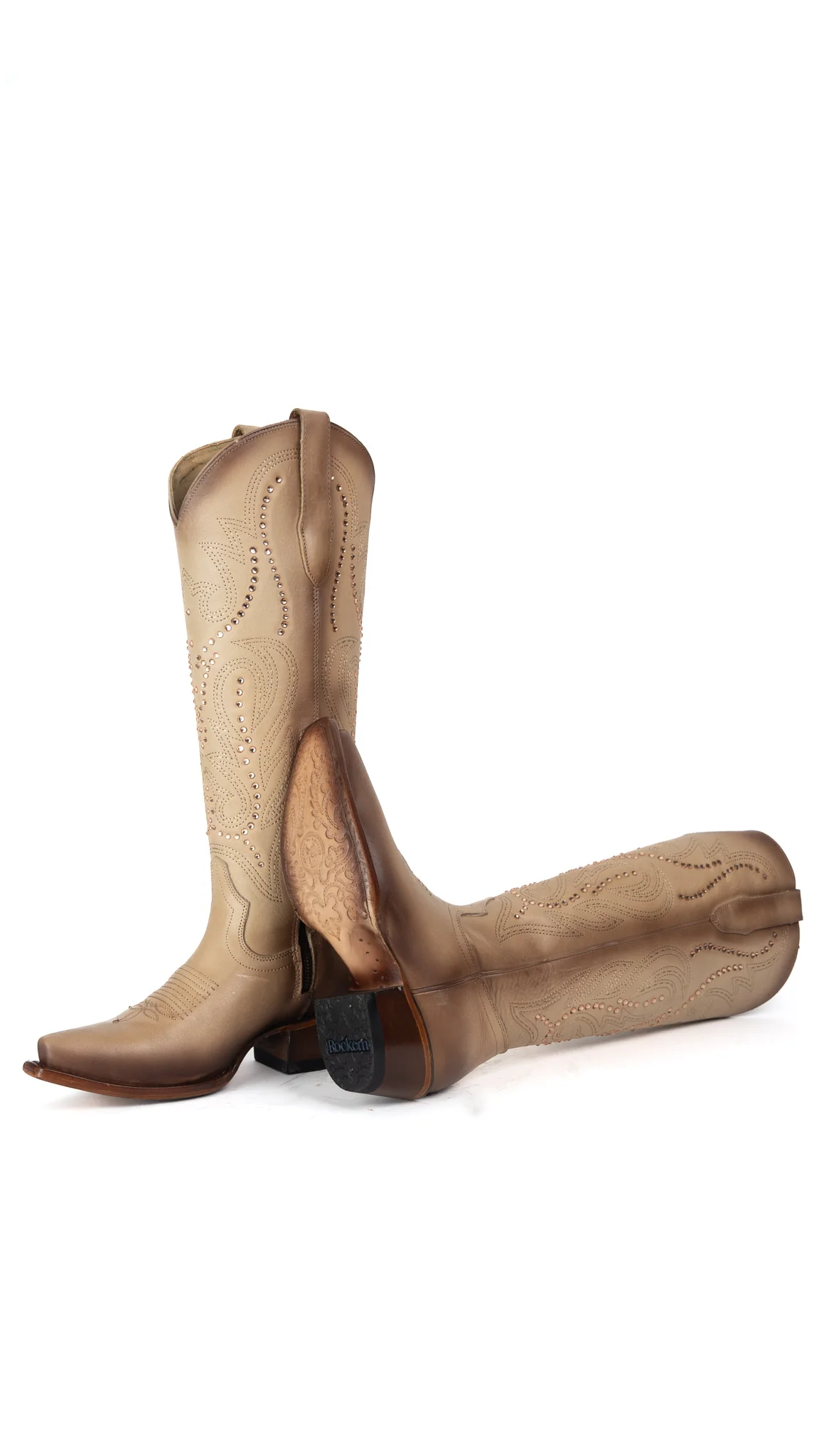 Julianne Tall Snip Toe Cowgirl Boot - Image 4