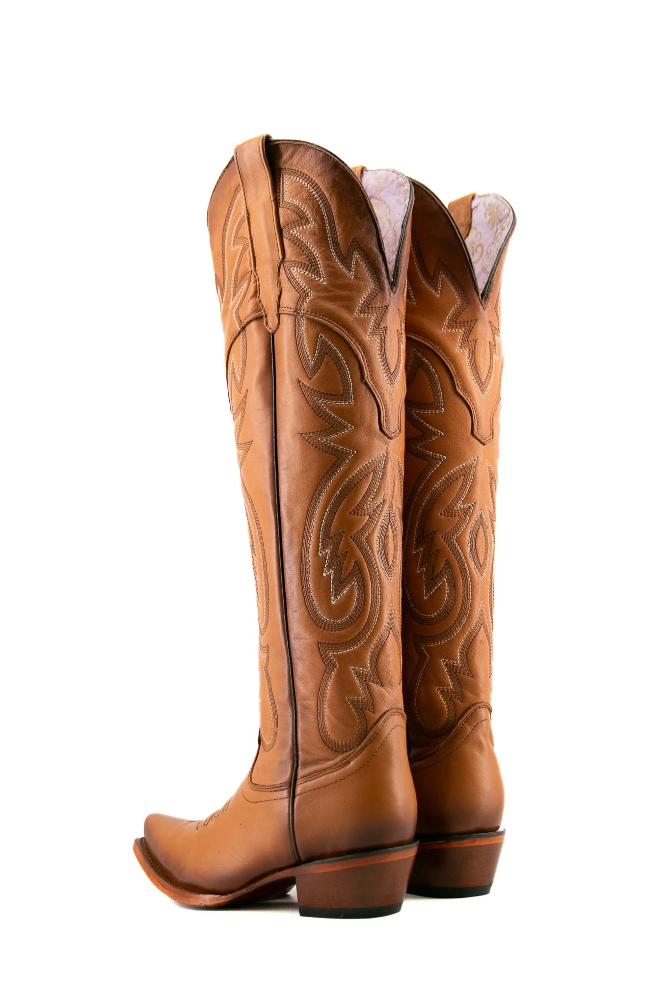 Julieta Knee High Tall Snip Toe Cowgirl Boot - Image 18