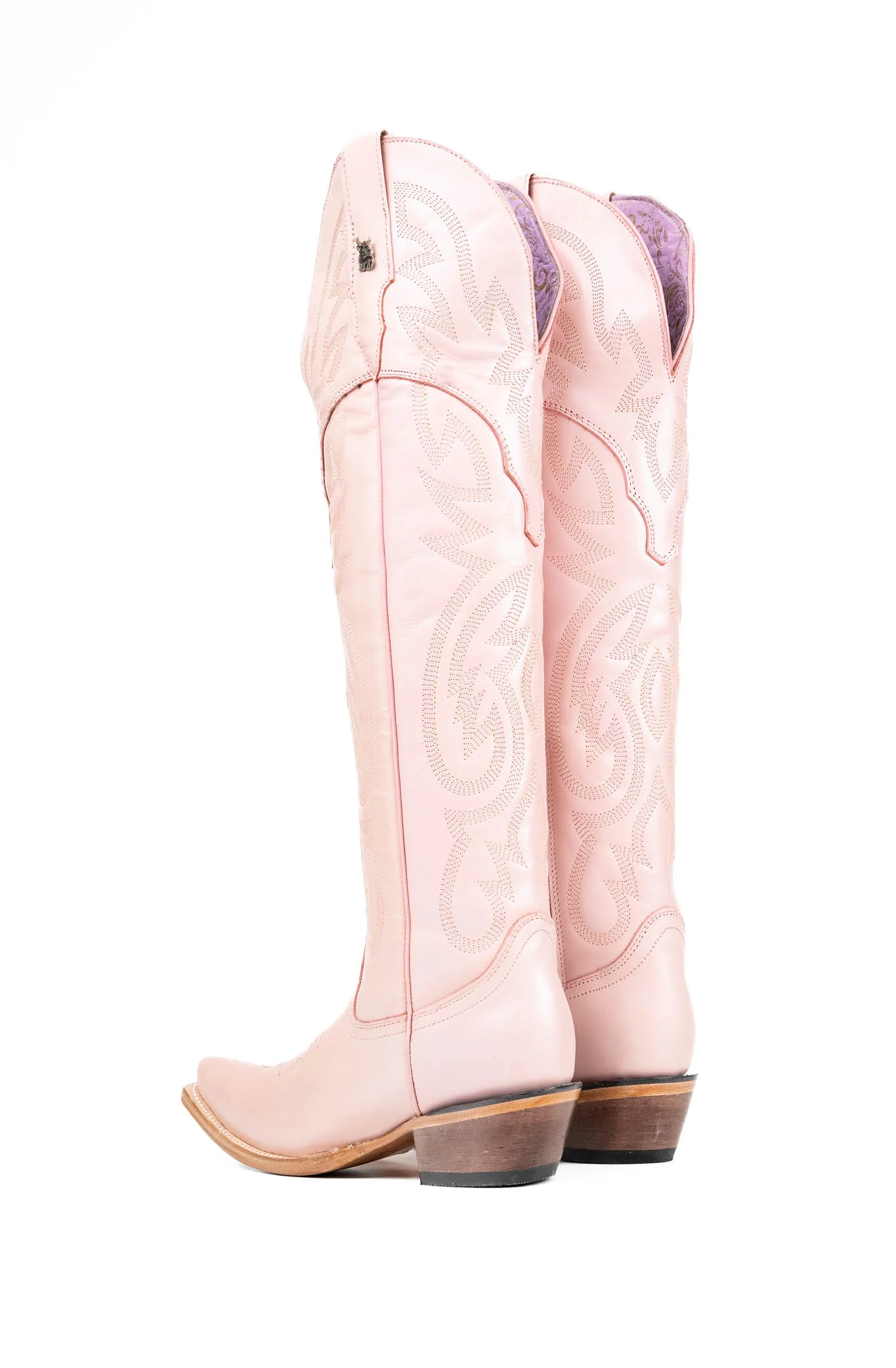 Julieta Knee High Tall Snip Toe Cowgirl Boot - Image 23
