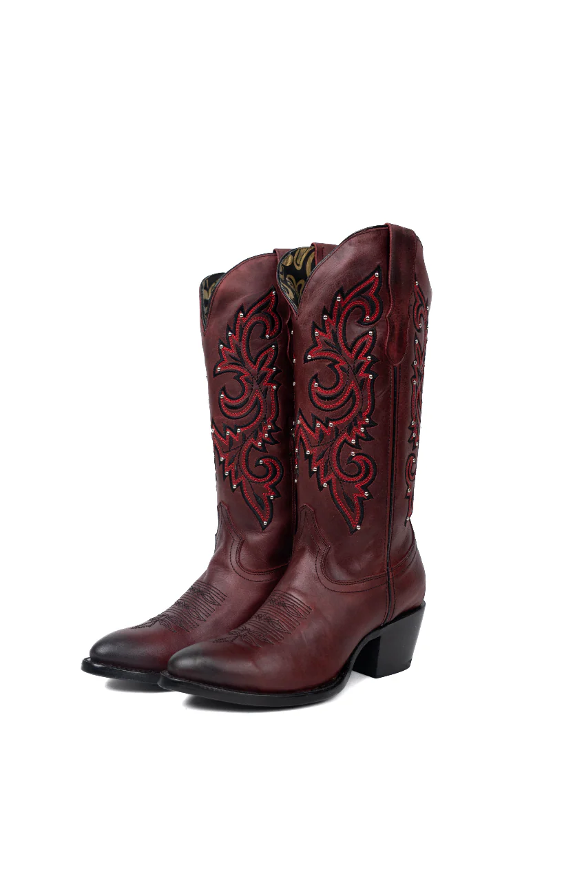 Katy Midi Round Toe Cowgirl Boot - Image 16