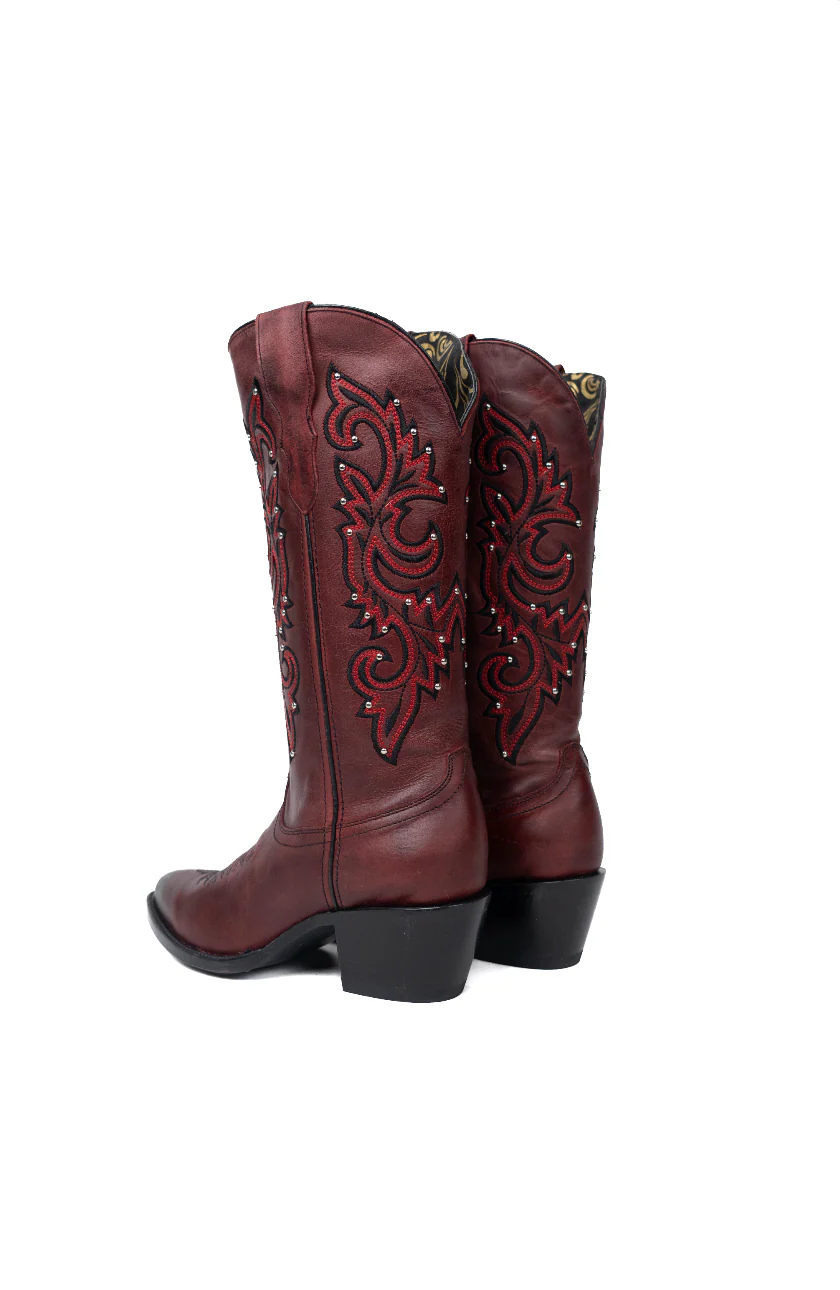 Katy Midi Round Toe Cowgirl Boot - Image 19
