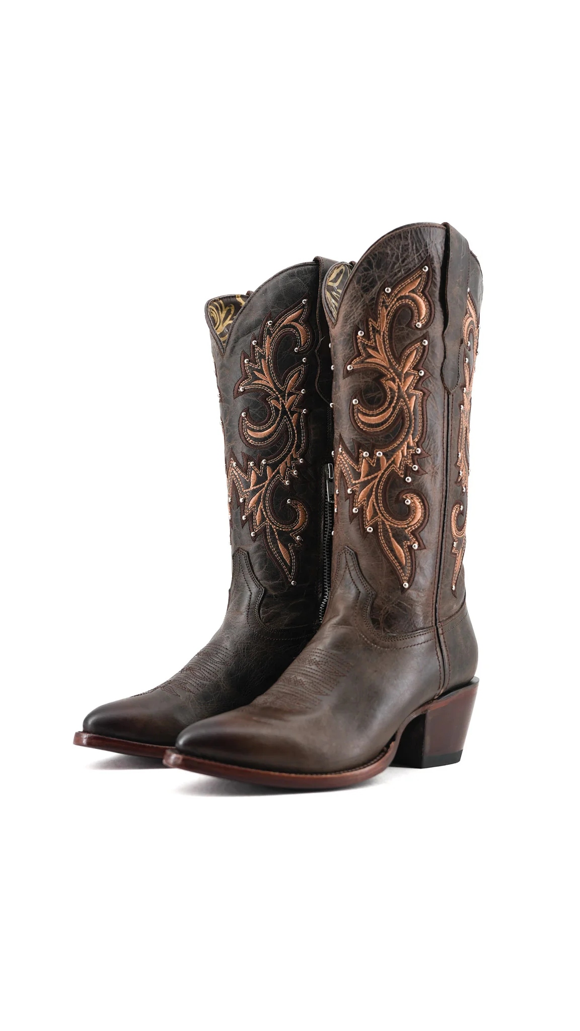 Katy Midi Round Toe Cowgirl Boot - Image 6