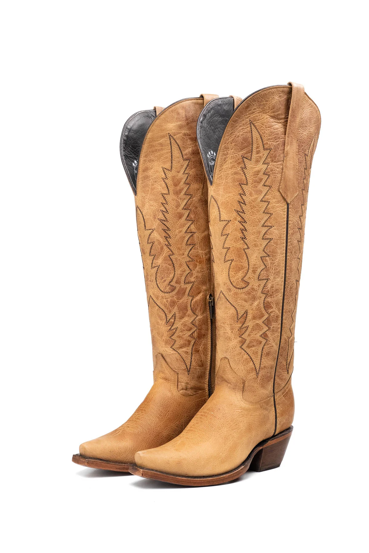 Kaylee Tall Wide Calf Friendly Snip Toe Cowgirl Boot - Image 17
