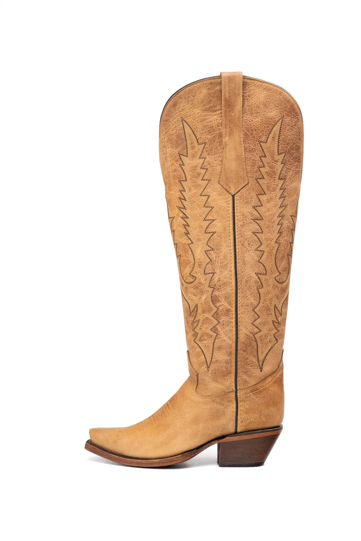 Kaylee Tall Wide Calf Friendly Snip Toe Cowgirl Boot - Image 18