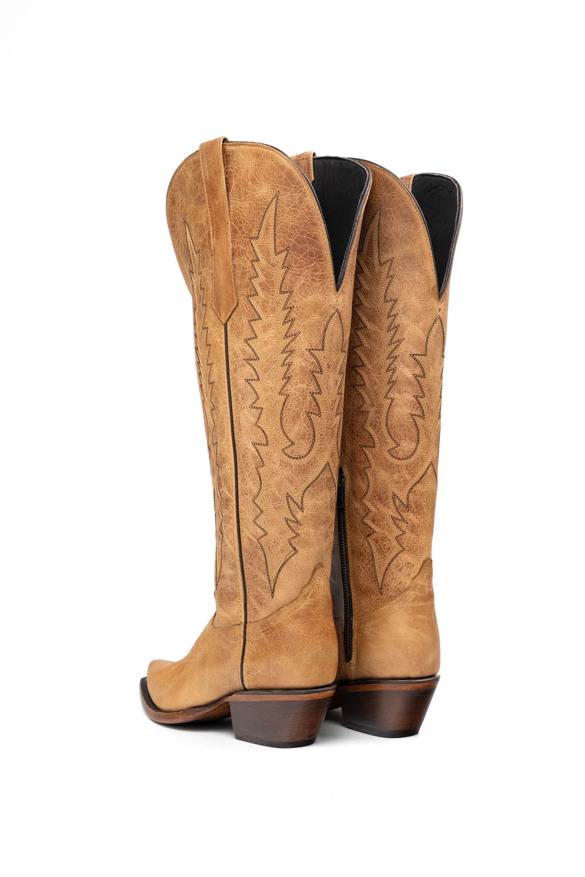 Kaylee Tall Wide Calf Friendly Snip Toe Cowgirl Boot - Image 19