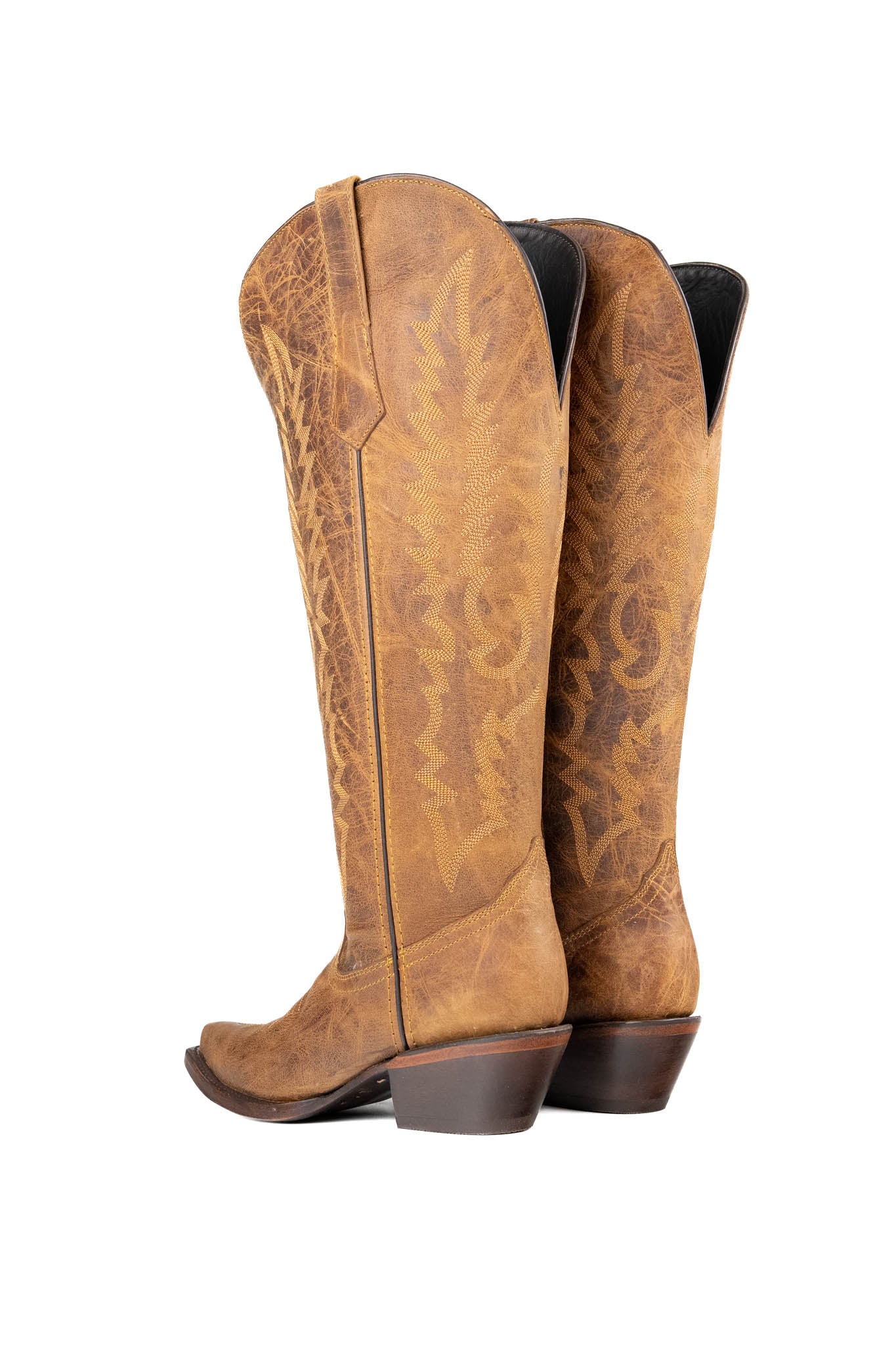 Kaylee Tall Wide Calf Friendly Snip Toe Cowgirl Boot - Image 8