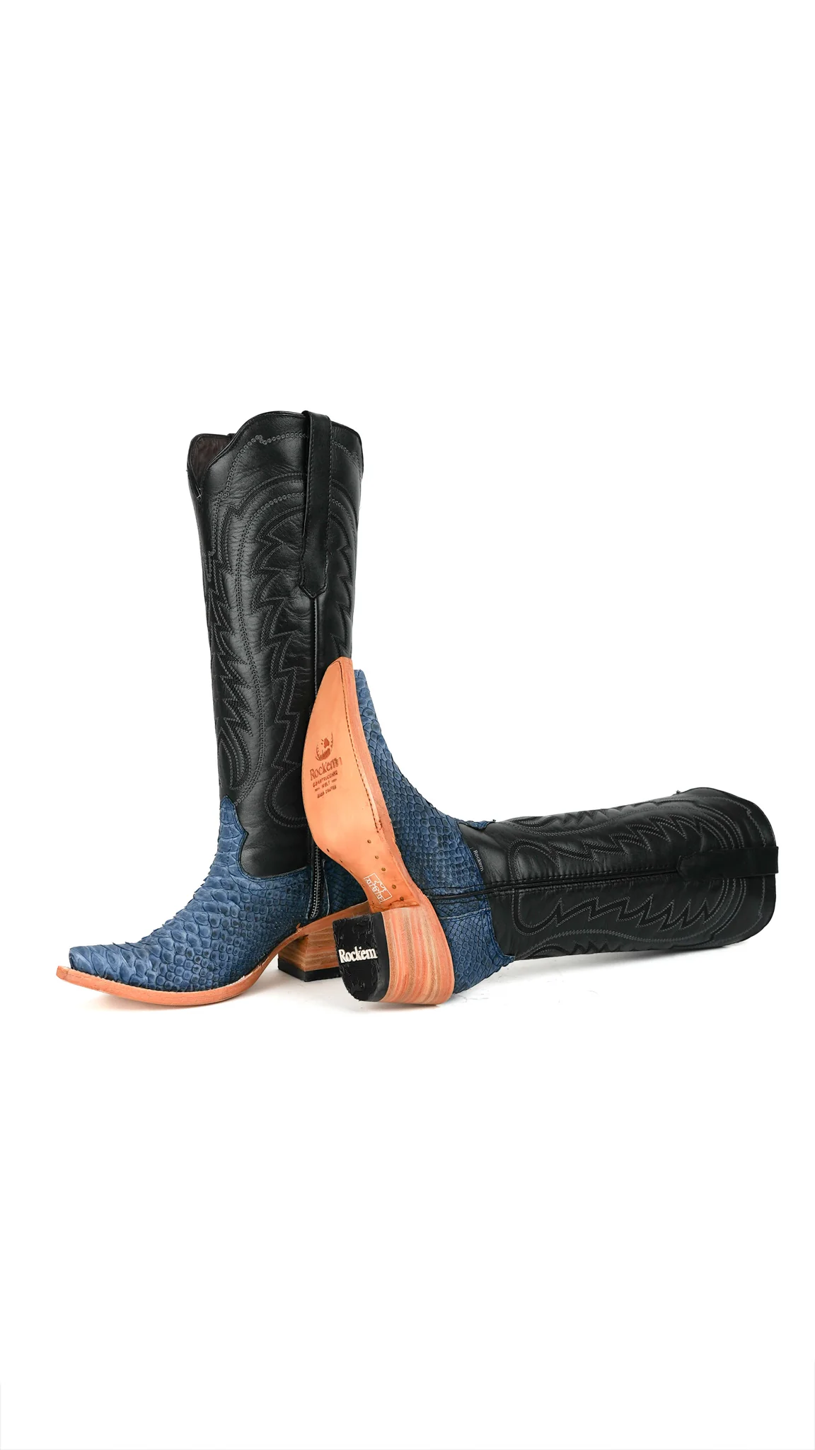 Kelly Python Tall Snip Toe Cowgirl Boot - Image 4