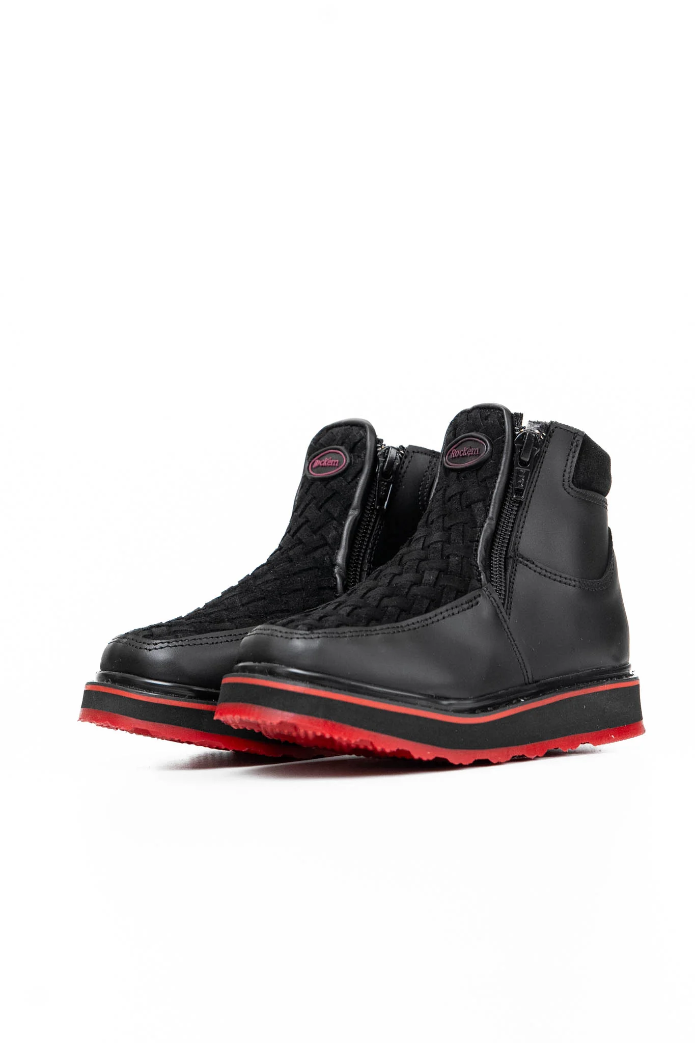 Kids Francia Red Bottom Botines Artesanales FINAL SALE