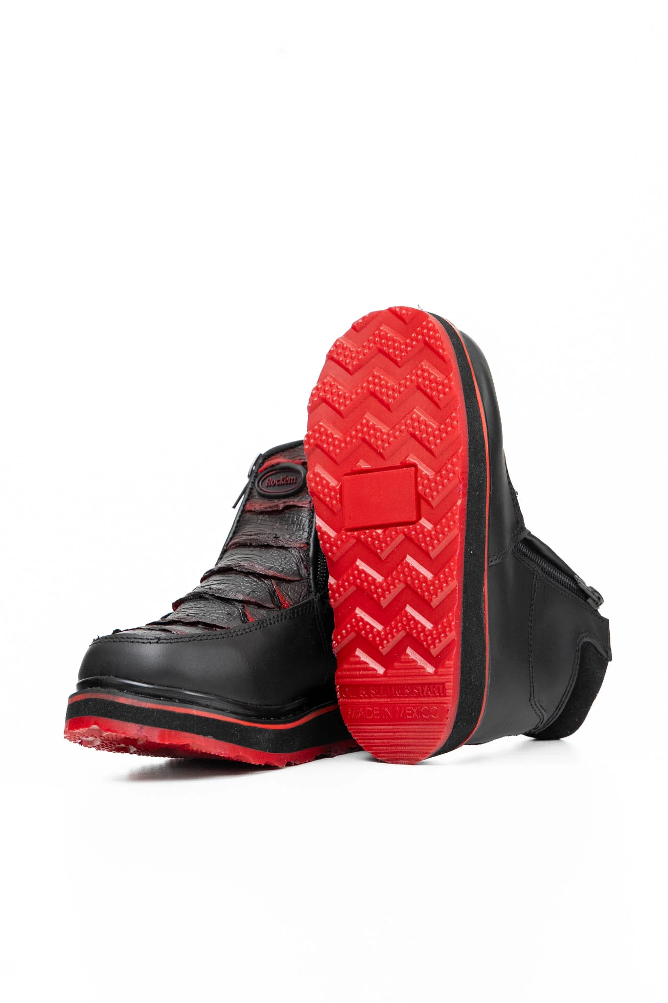 Kids Python Red Bottom Botines Artesanales FINAL SALE - Image 2