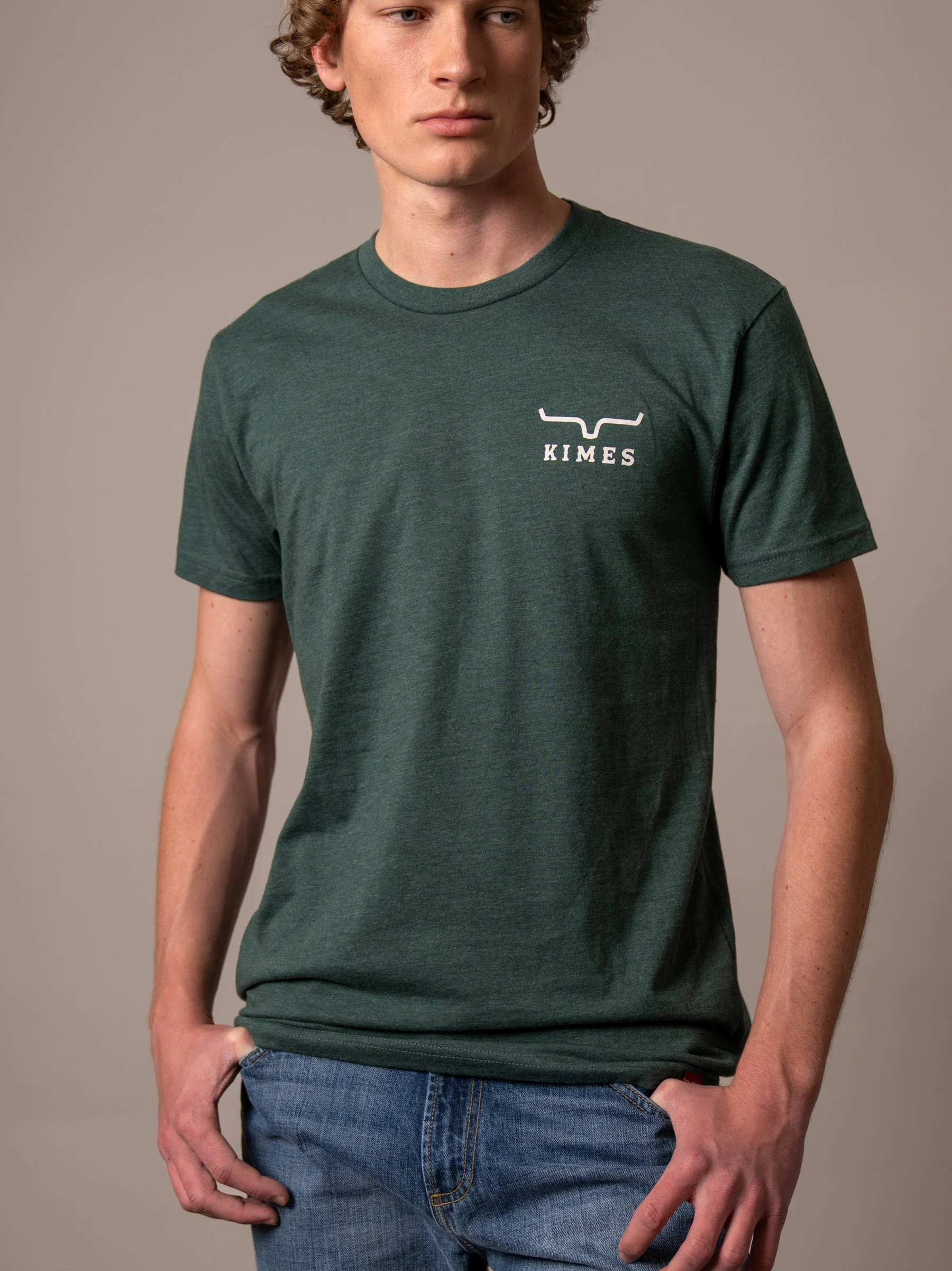 Kimes Ranch Heavy Text T-Shirt - Image 3