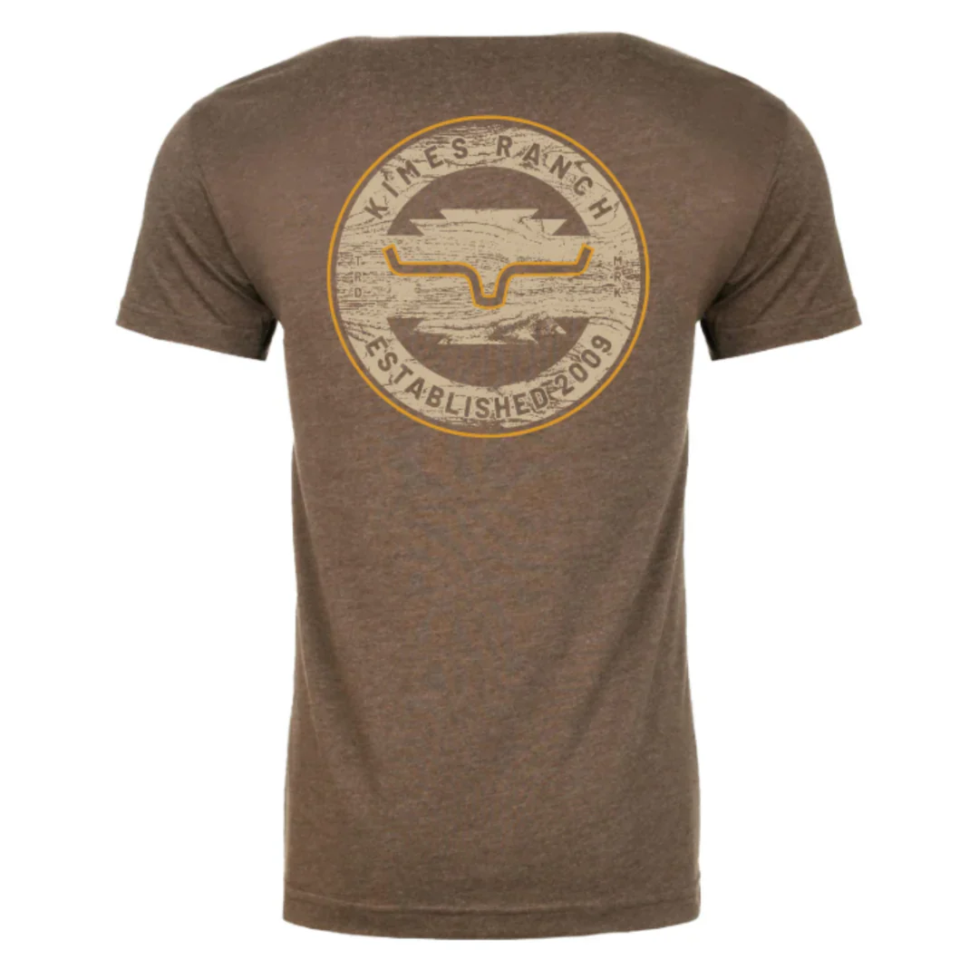 Kimes Ranch Wood Stamp T-shirt - Image 2