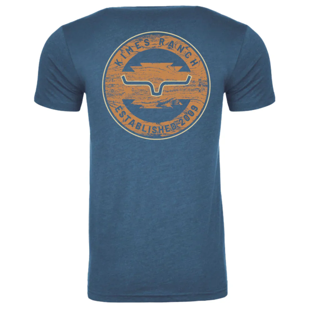 Kimes Ranch Wood Stamp T-shirt - Image 4