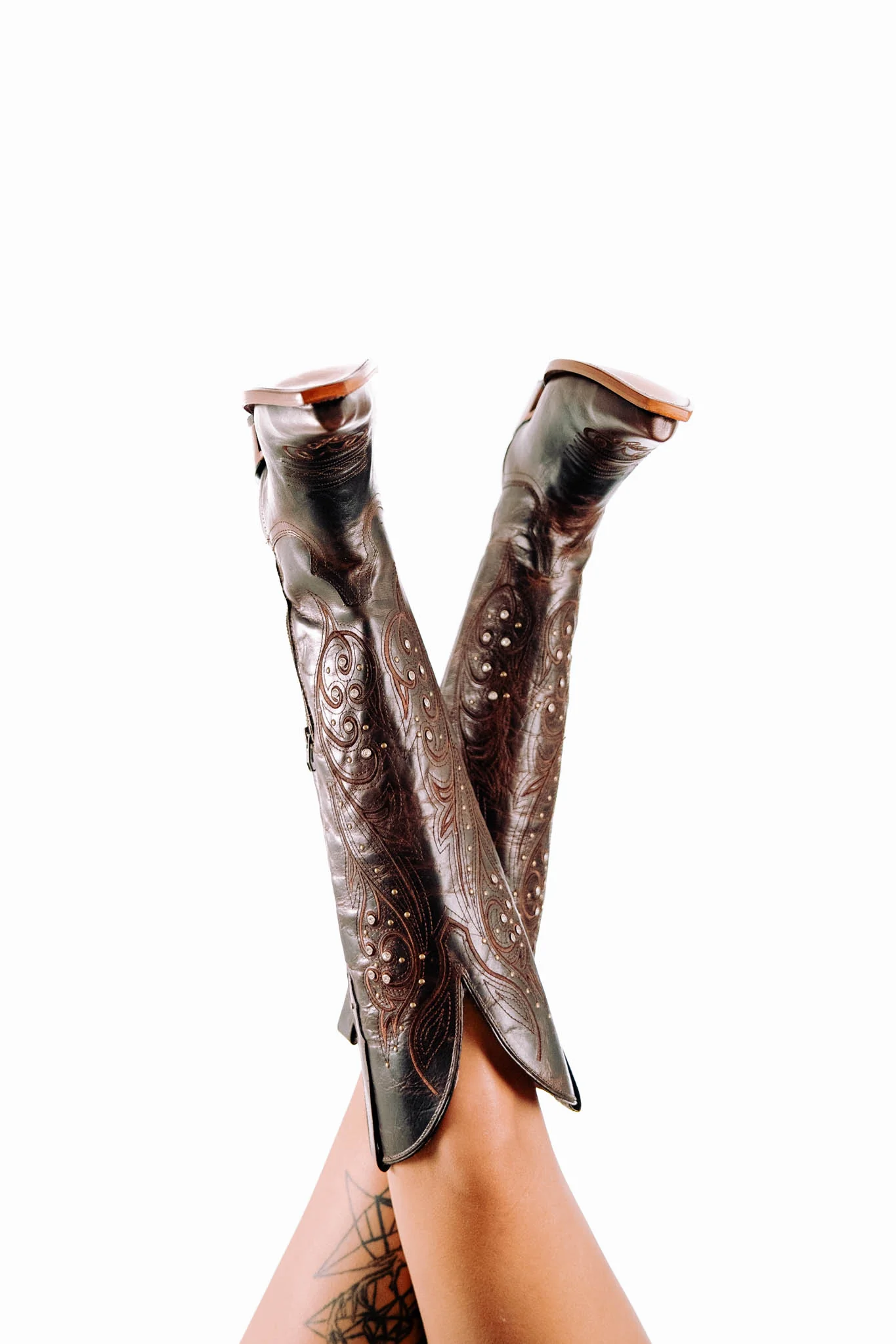 Larissa Tall Snip Toe Cowgirl Boot - Image 21