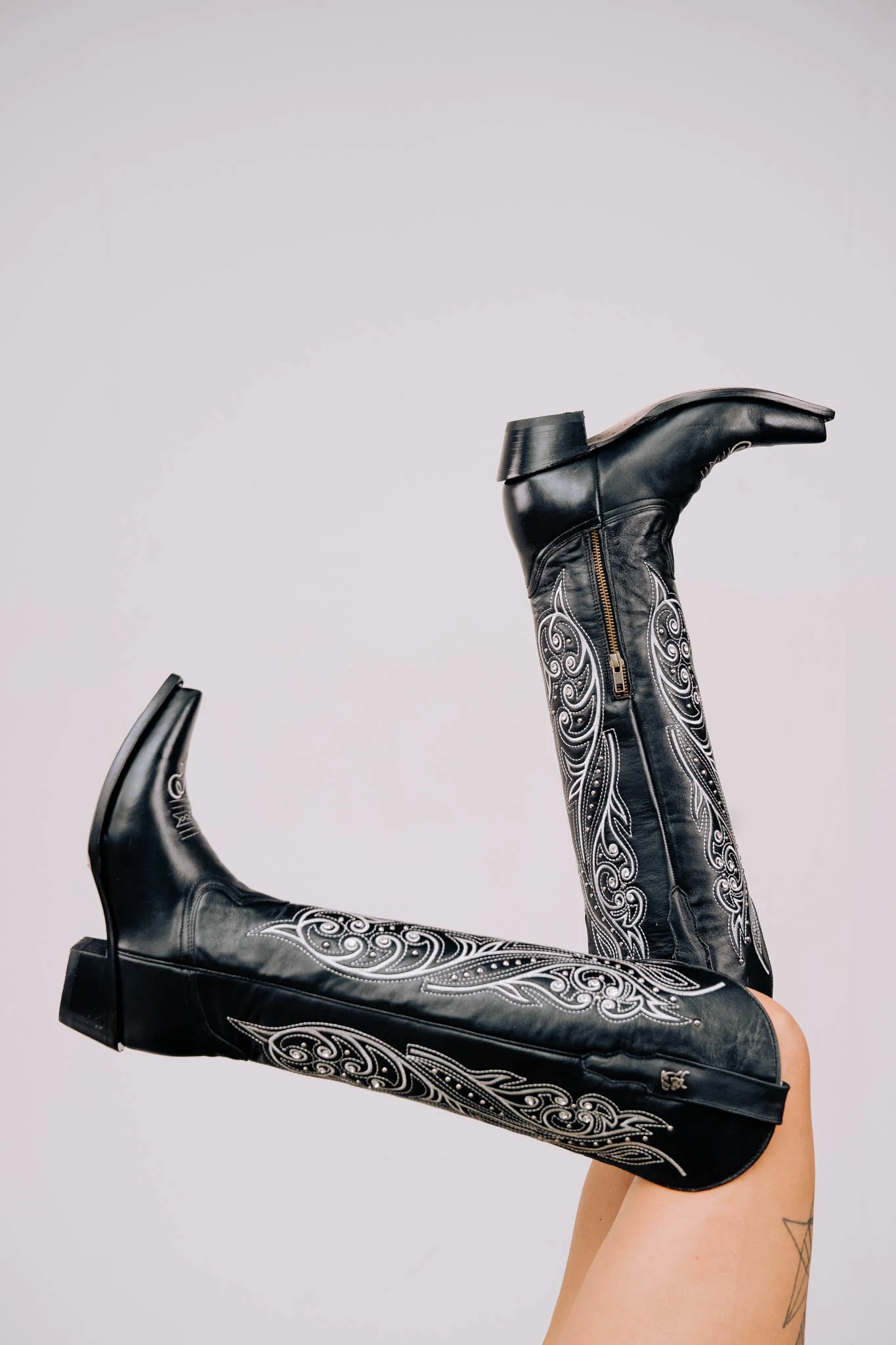 Larissa Tall Snip Toe Cowgirl Boot - Image 3