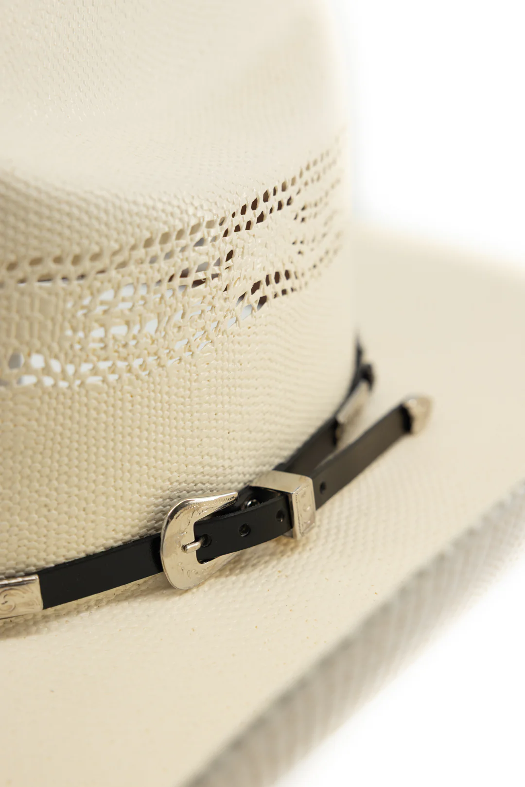 Leather Rectangle Engraving Hat band - Image 3