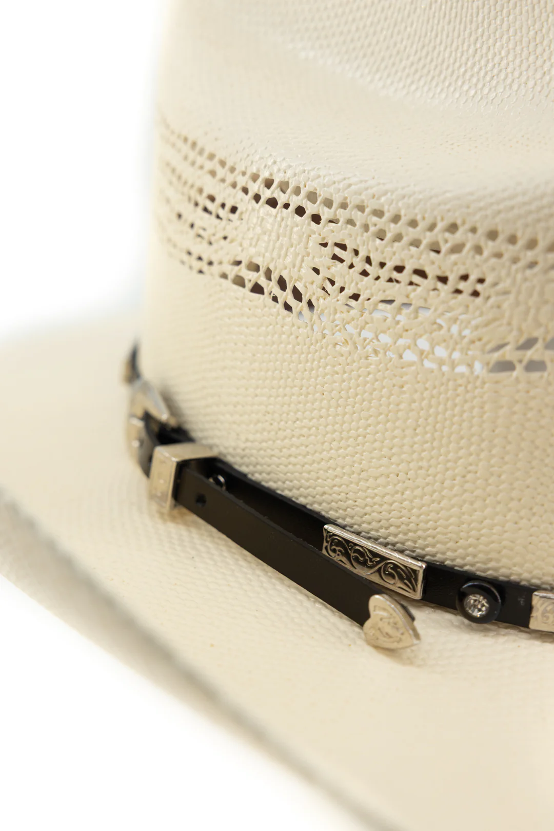 Leather Rectangle Engraving Hat band - Image 4