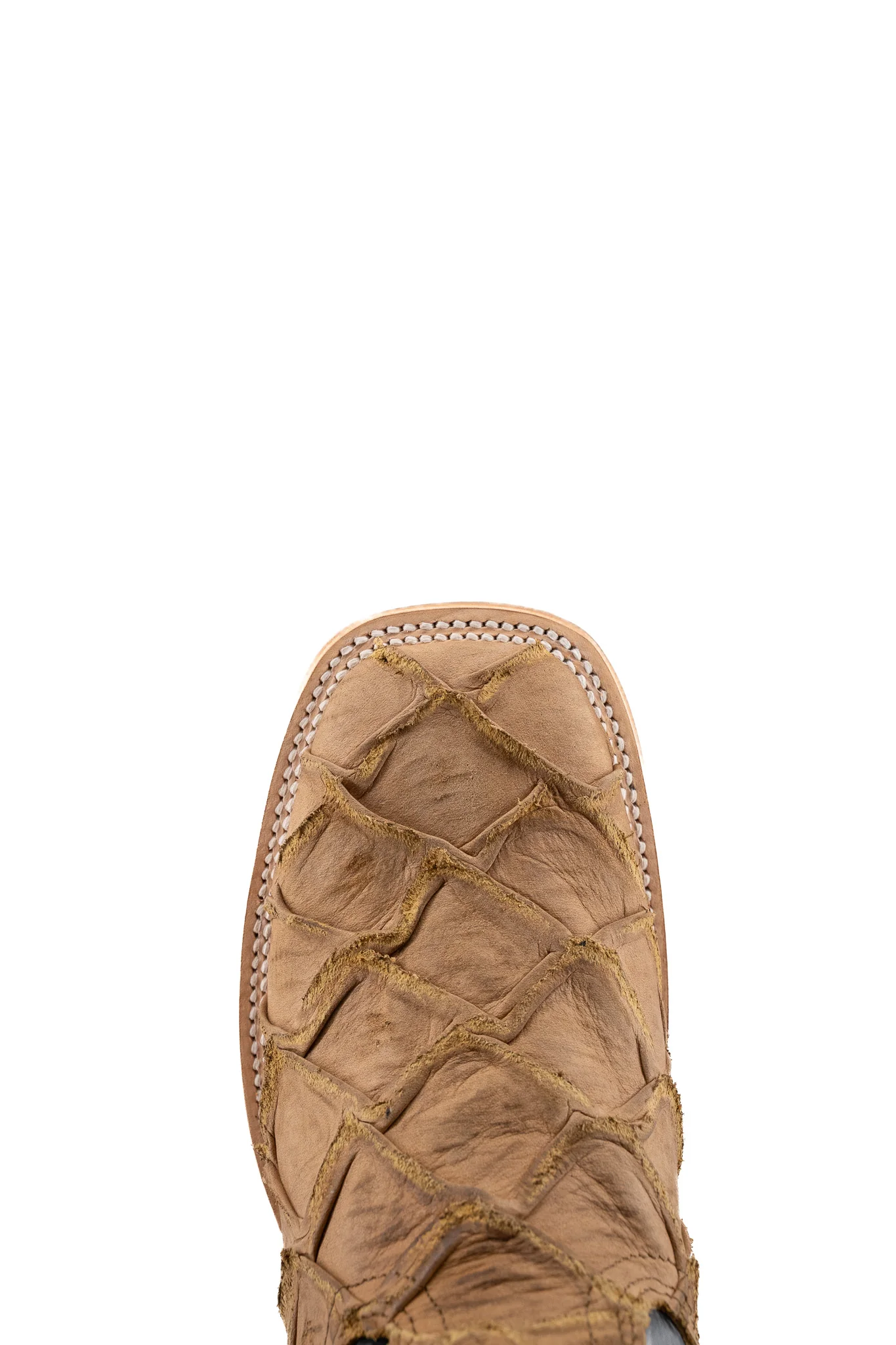 Austin Big Bass Pirarucu Square Toe Cowboy Boot - Image 5