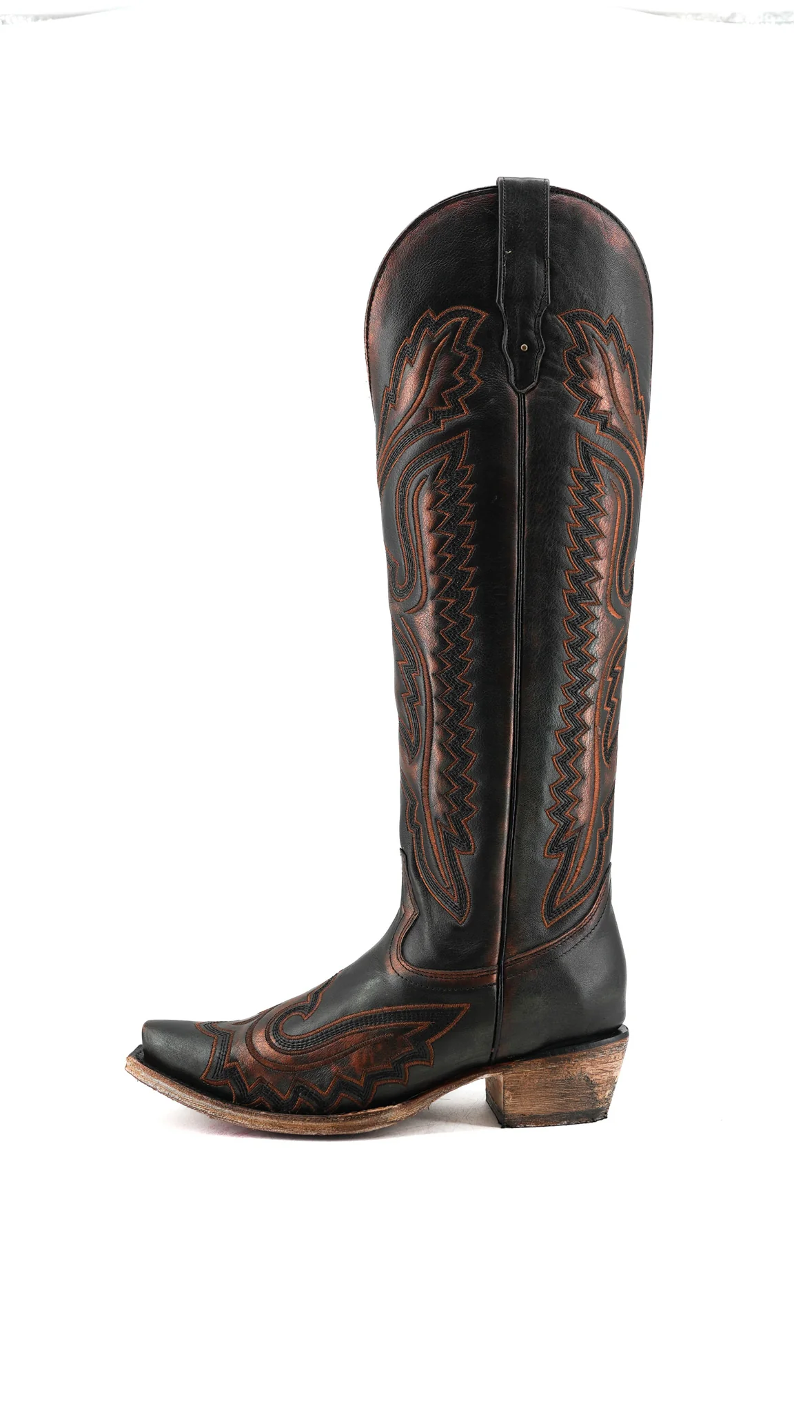 Stacy Tall Snip Toe Cowgirl Boot - Image 12