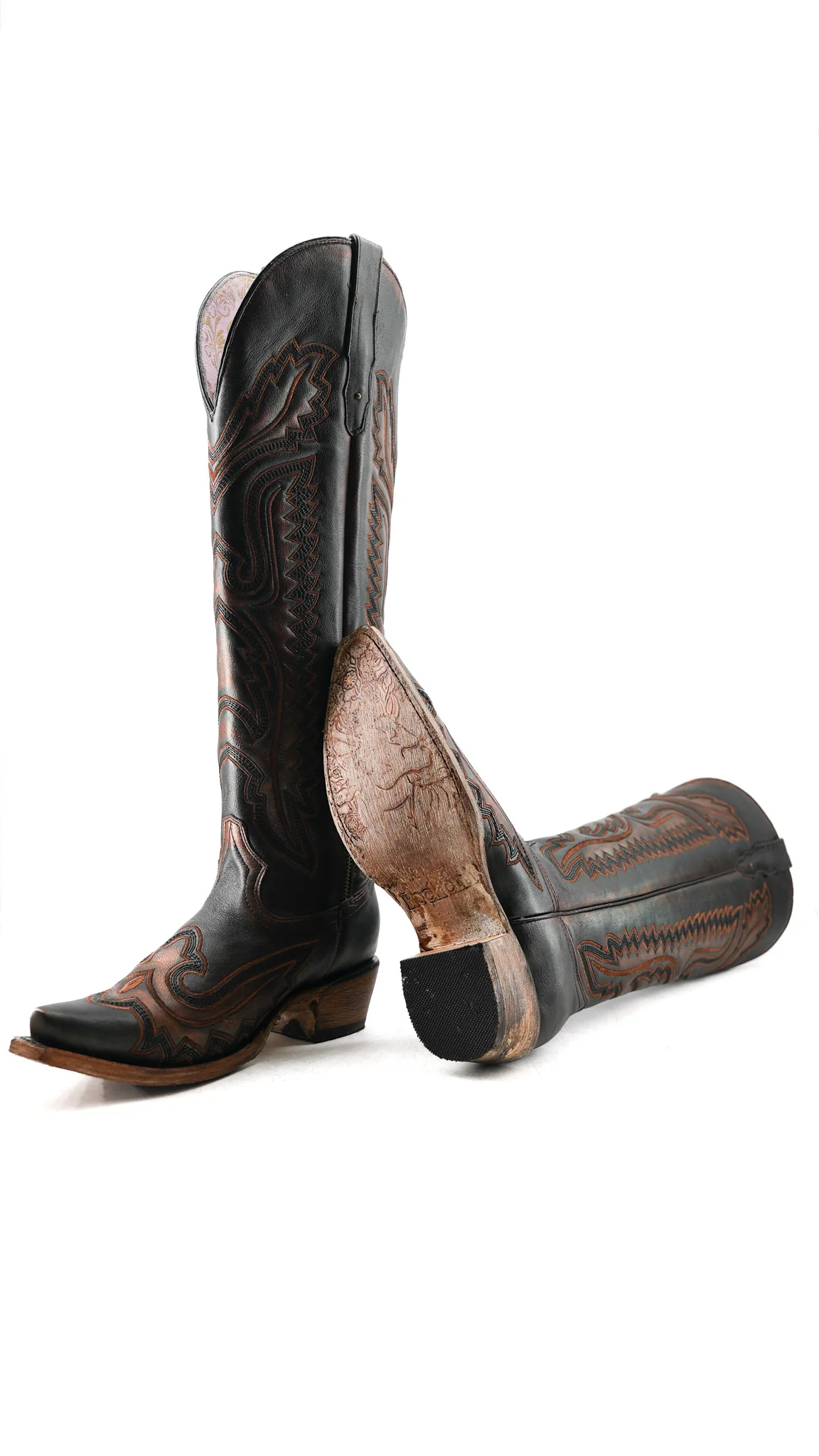 Stacy Tall Snip Toe Cowgirl Boot - Image 14